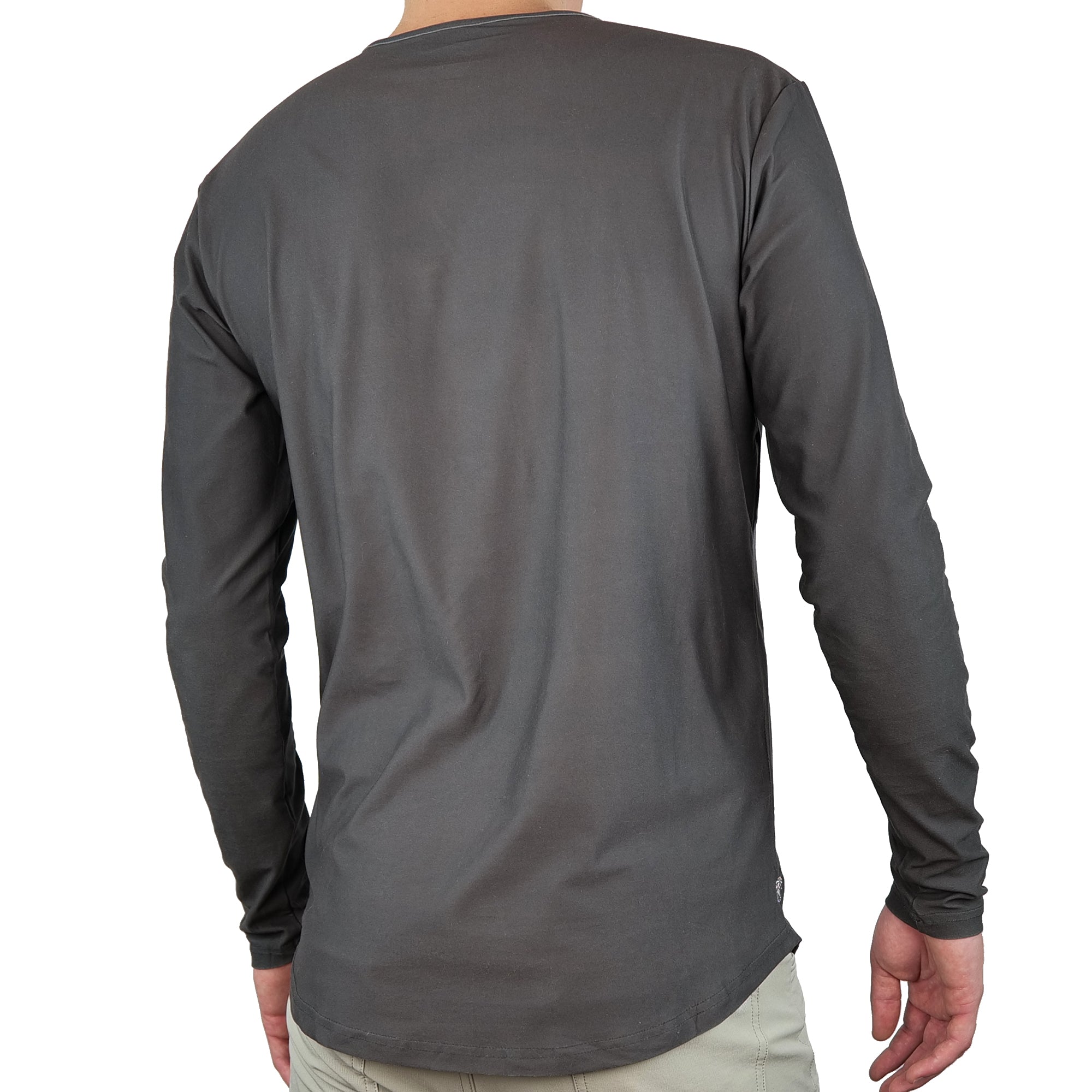 Premium Crew Curve Hem Long Sleeve