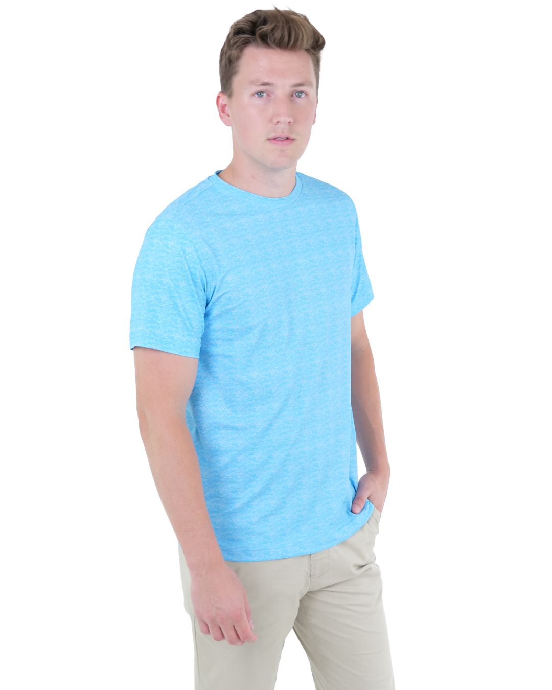 Pique Stretch Crew Polo