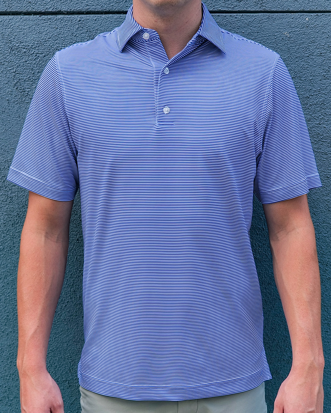 Pique Stretch Polo - Classic Fit