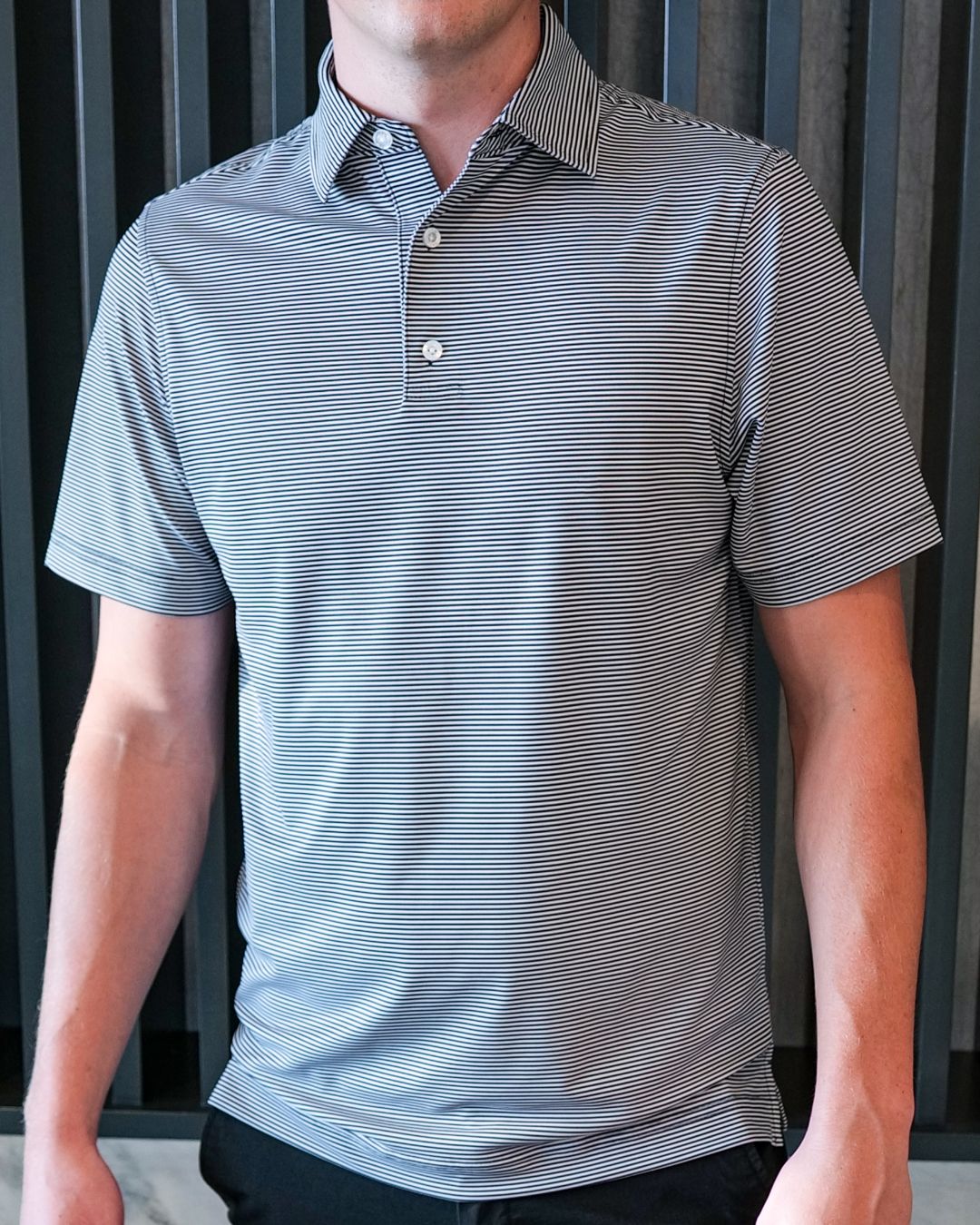 Pique Stretch Polo - Classic Fit