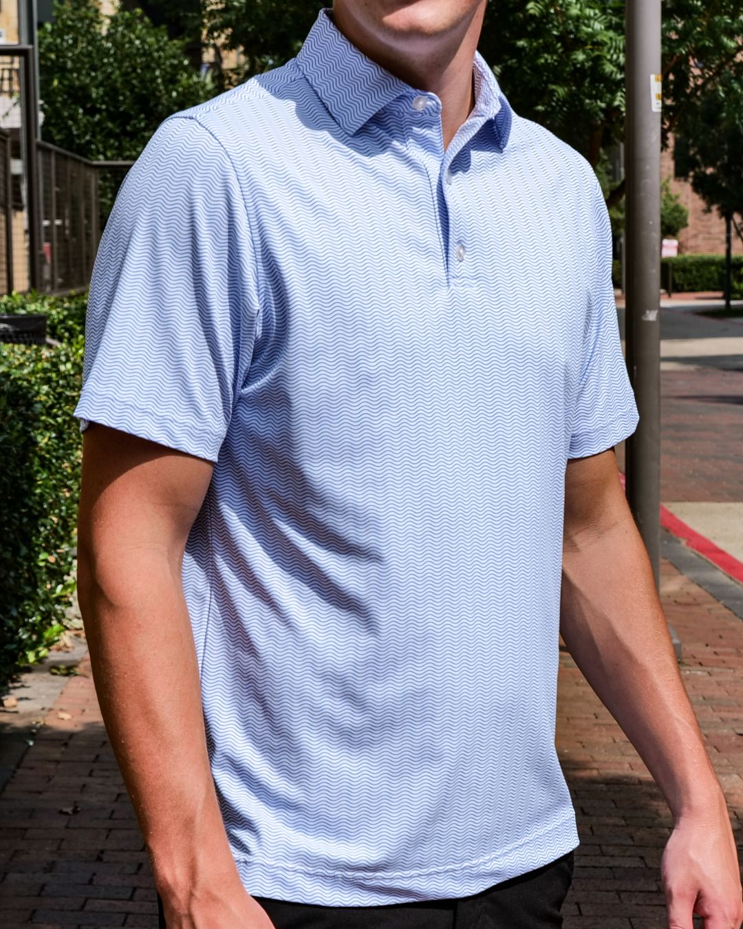 Pique Stretch Polo - Classic Fit
