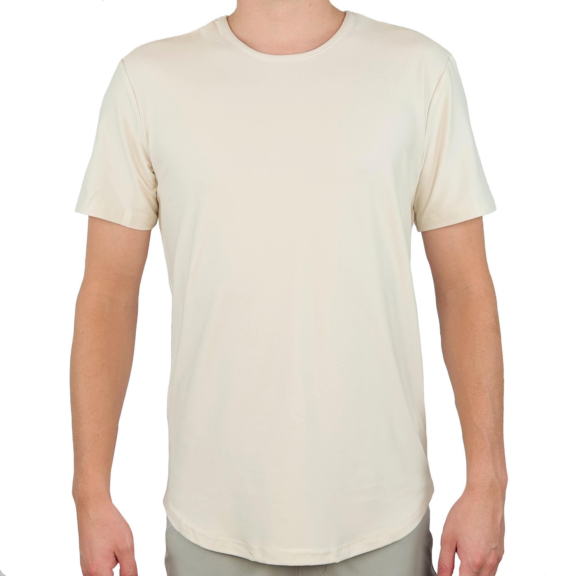 Premium Crew Curve Hem Short Sleeve