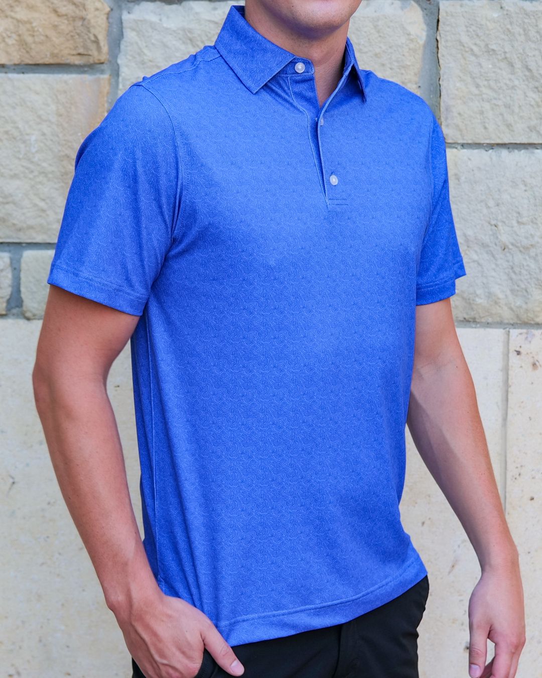 Pique Stretch Polo - Classic Fit