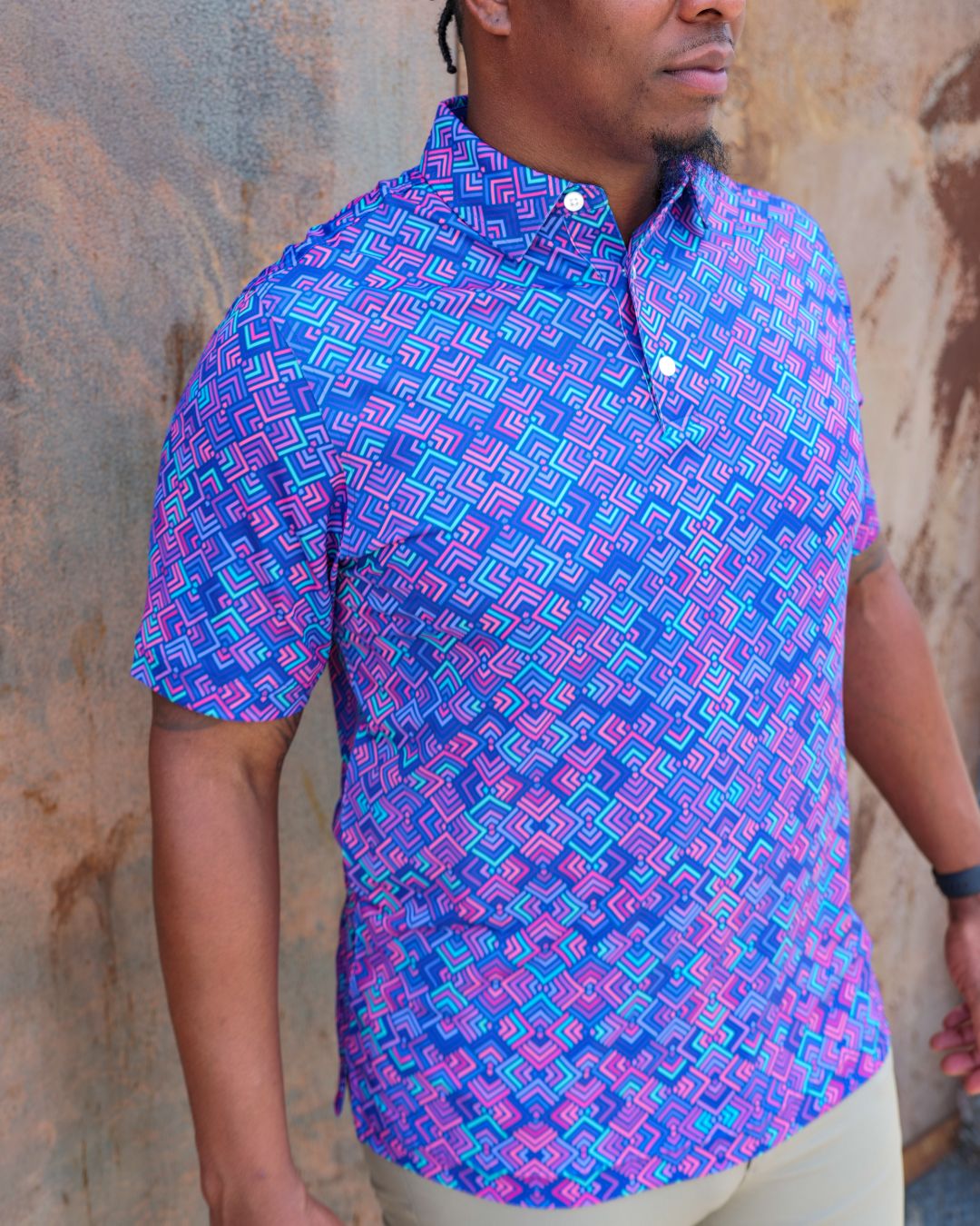 Pique Stretch Polo - Classic Fit