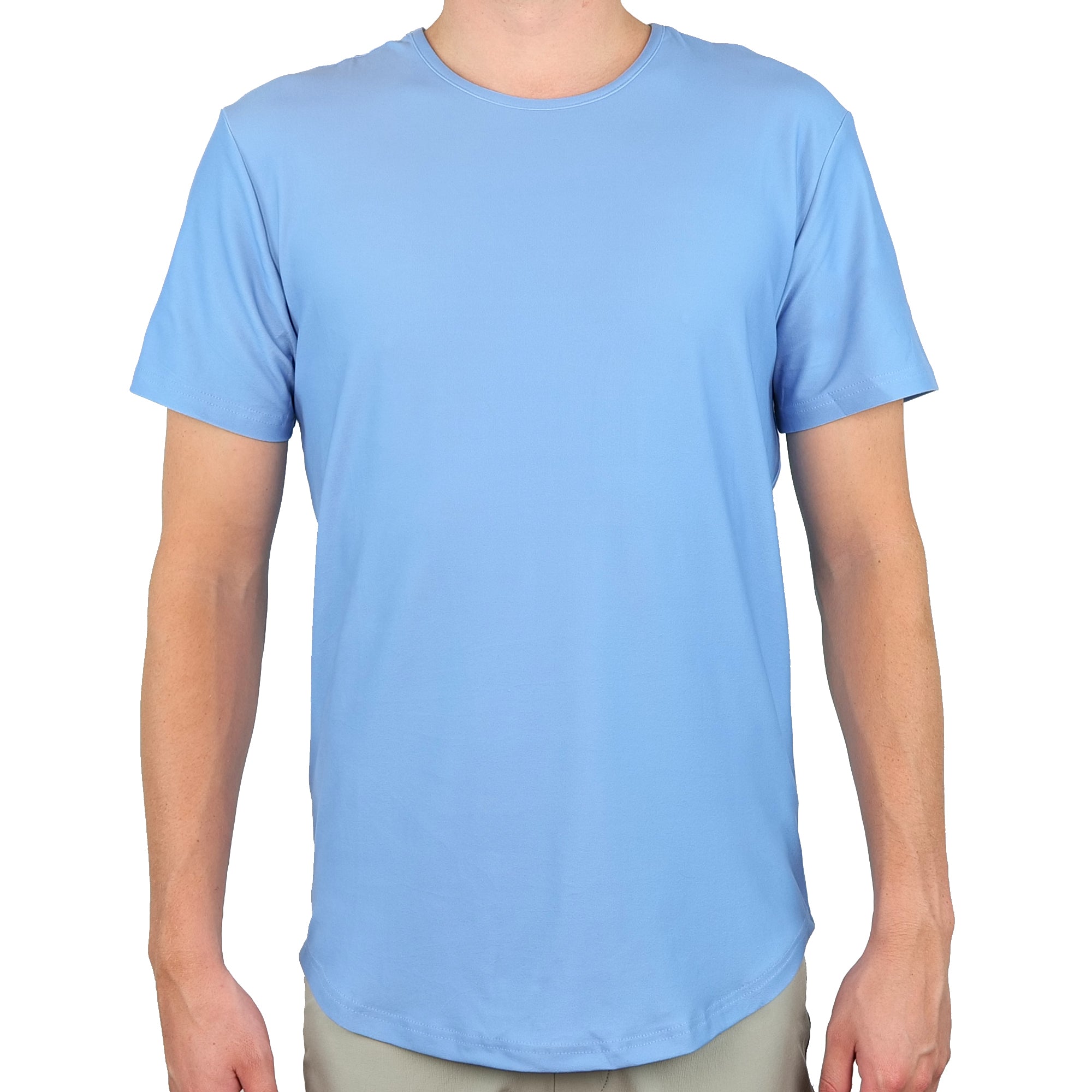 Premium Crew Curve Hem Short Sleeve