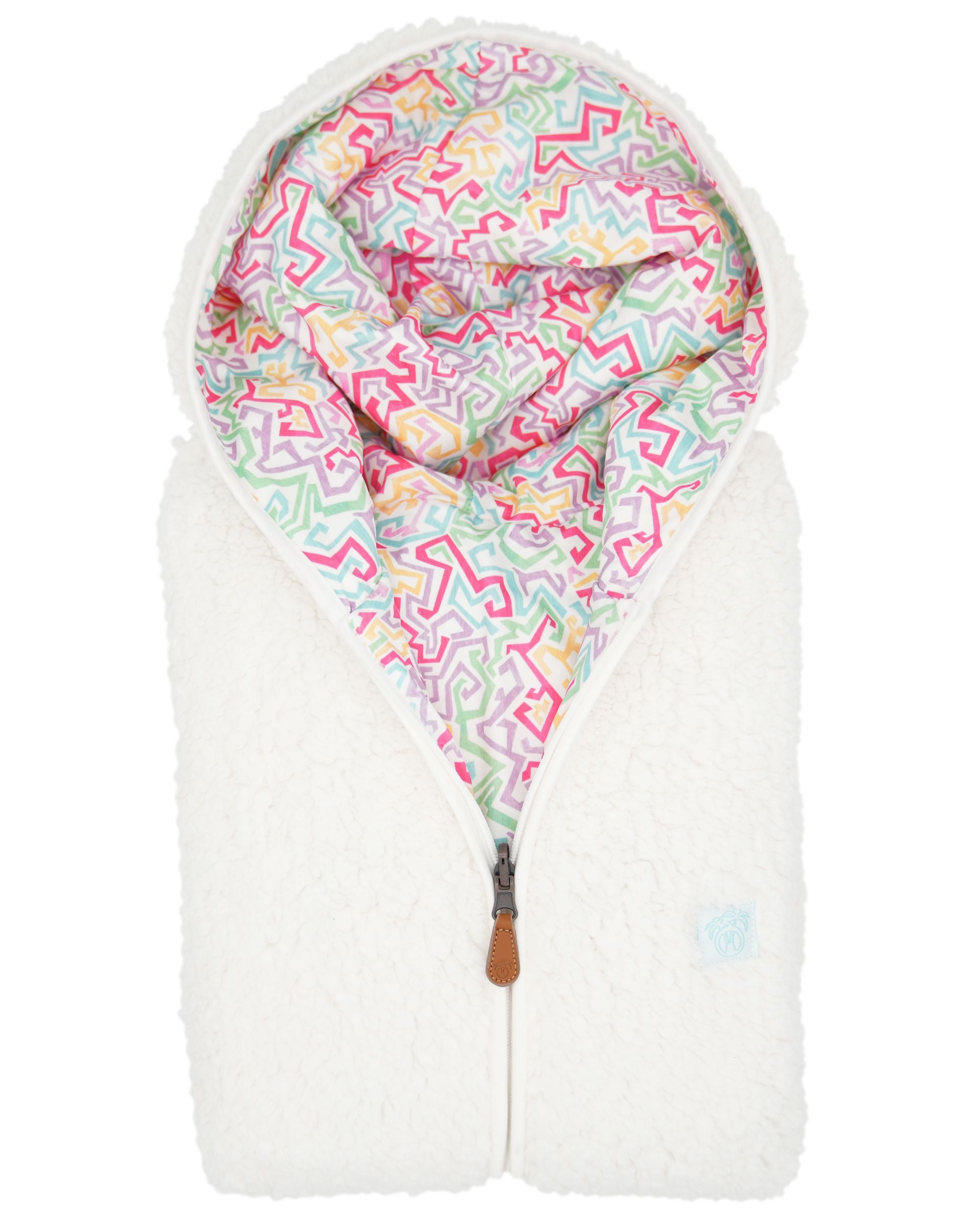 Reversible Sherpa 1/2 Zip Hoodie