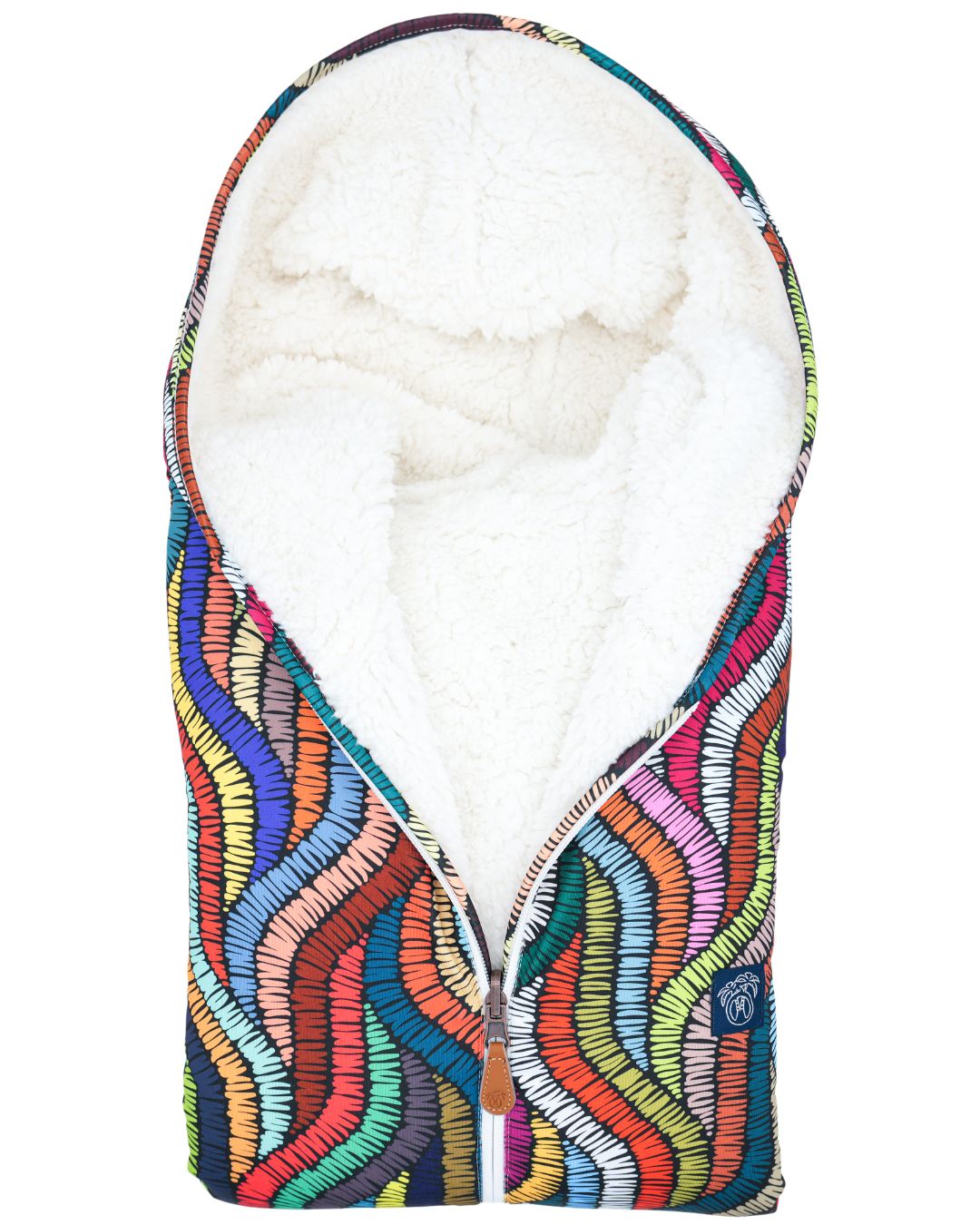 Reversible Sherpa Full Zip Hoodie