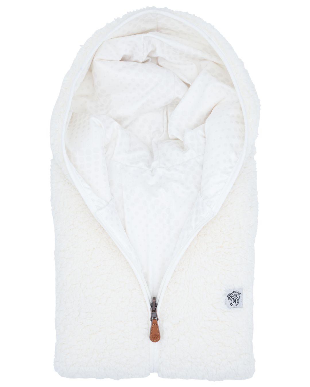 Reversible Sherpa Full Zip Hoodie