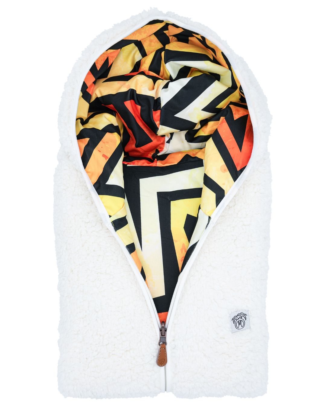 Reversible Sherpa Full Zip Hoodie
