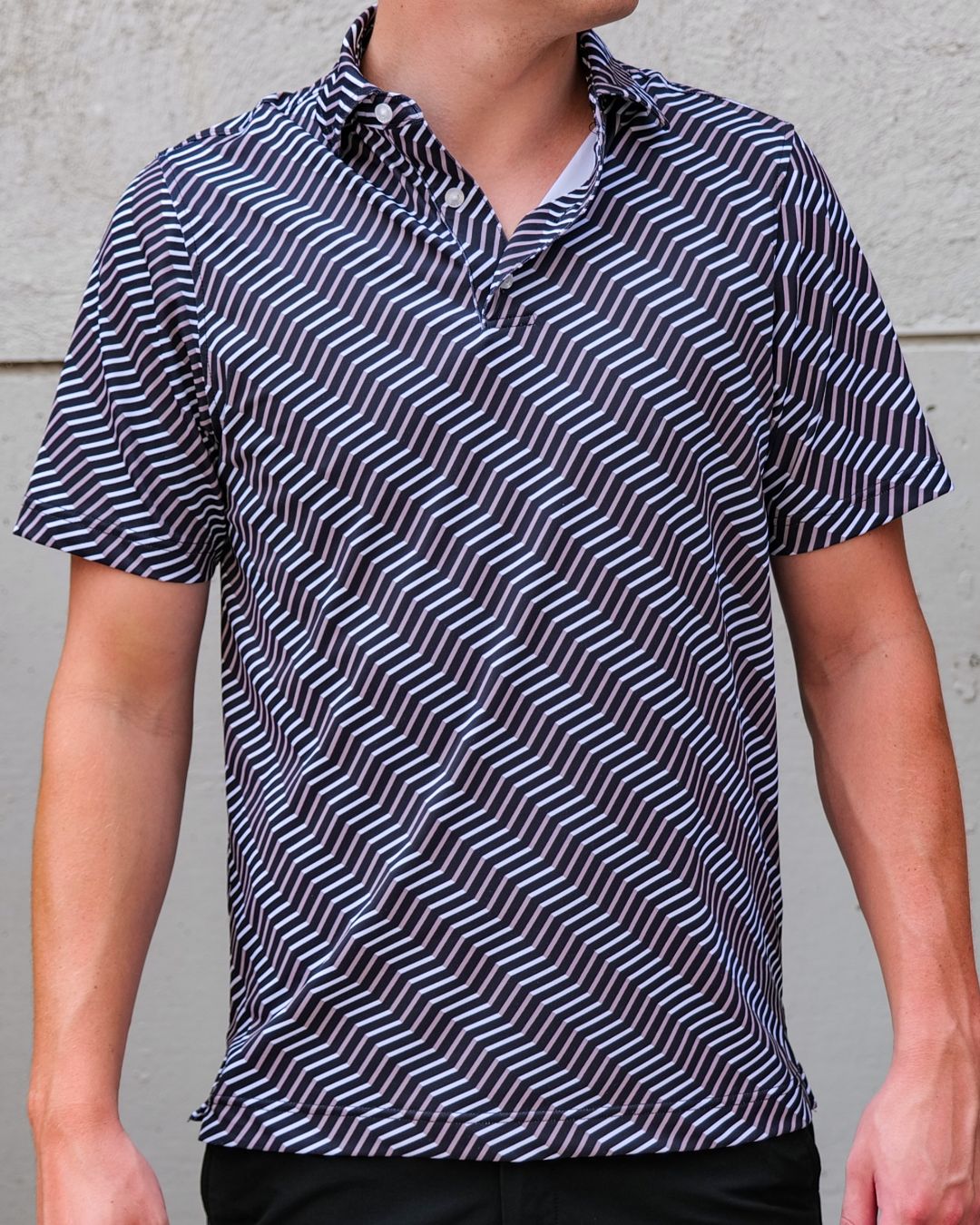Pique Stretch Polo - Classic Fit