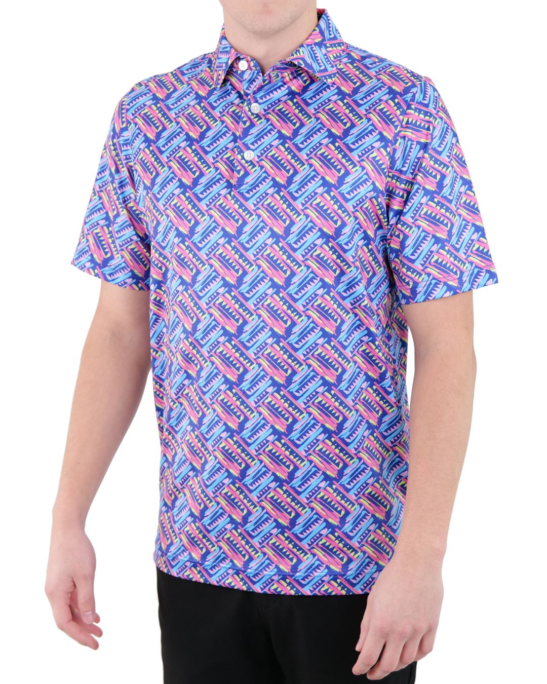 Pique Stretch Polo - Classic Fit