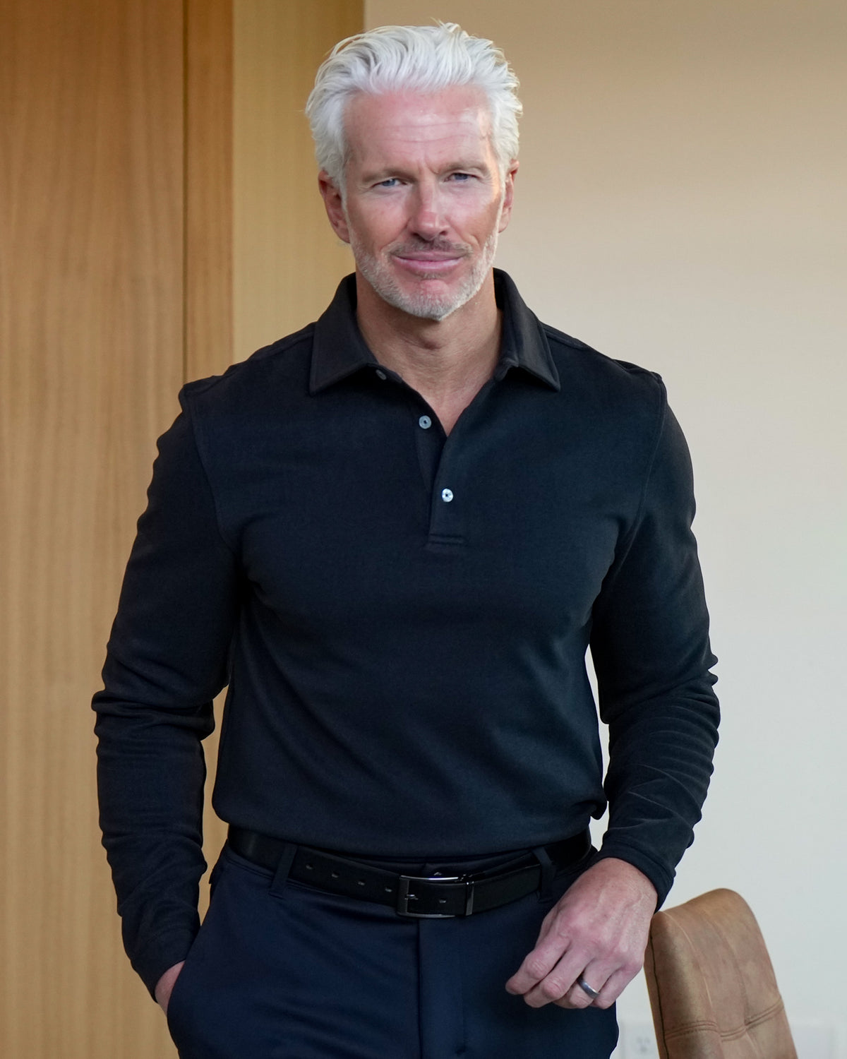 Nova Dress Polo Long Sleeve