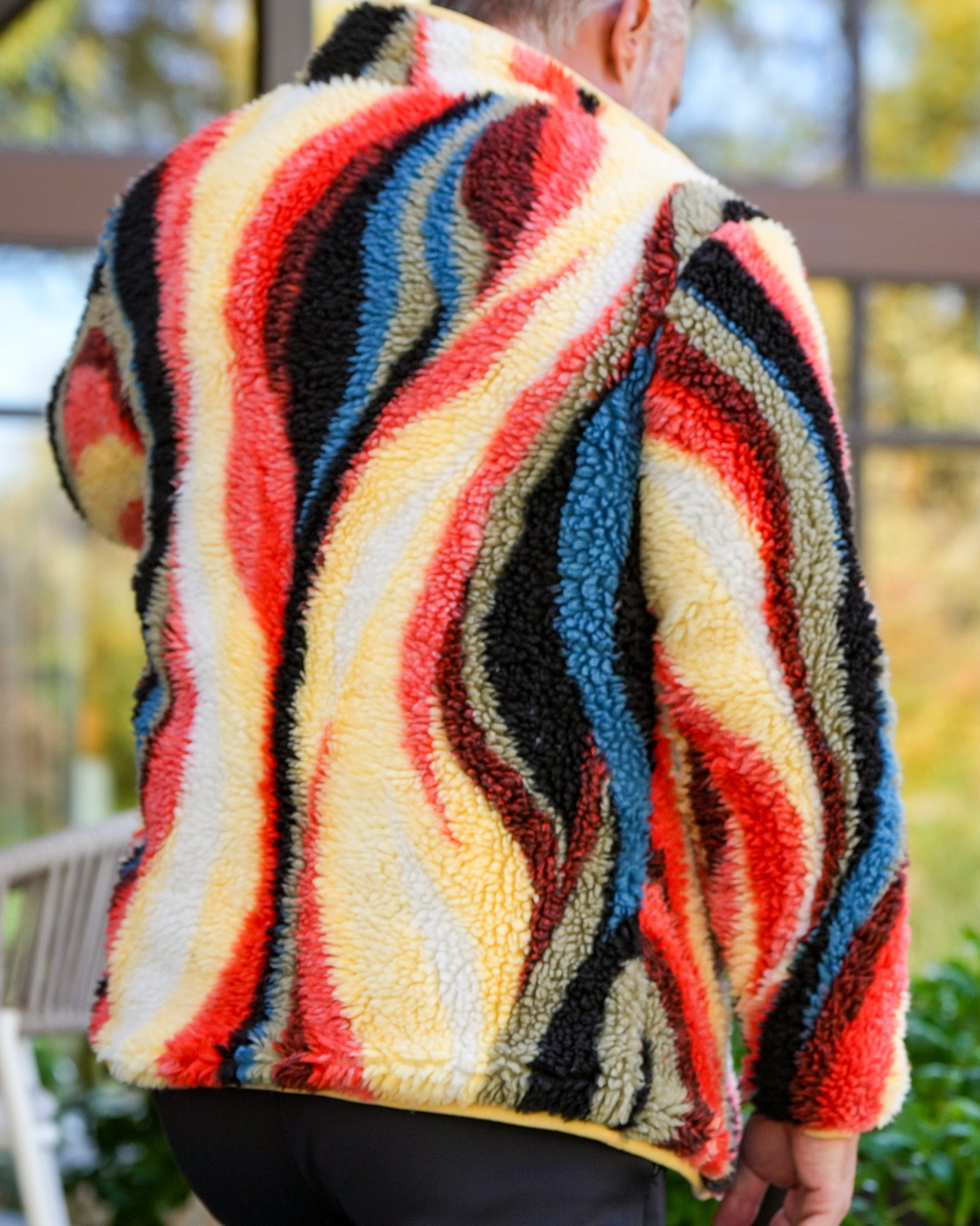 Jacquard Double Sherpa Full Zip