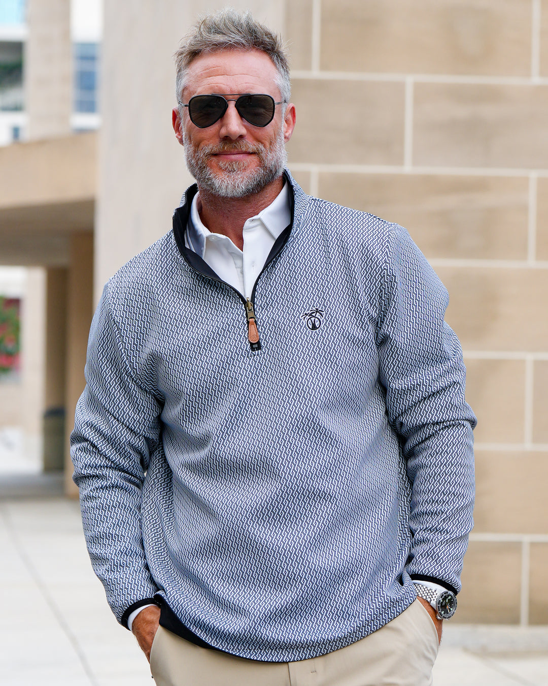 Reversible Infinity 1/4 Zip
