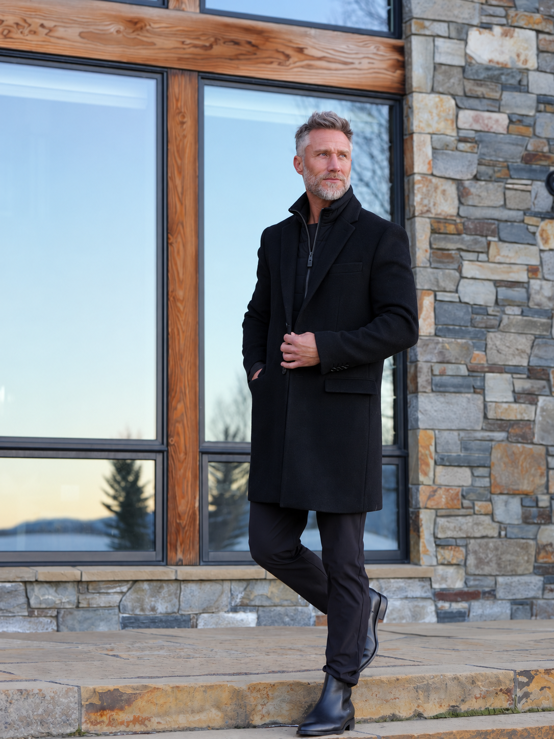 Titan Wool Trench Coat