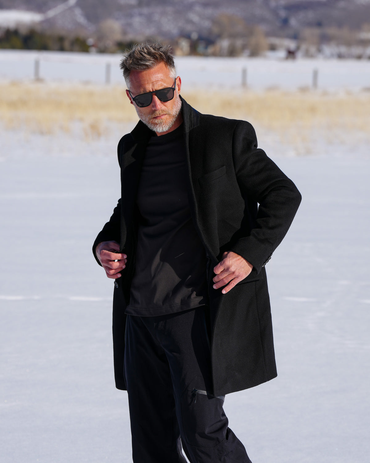 Titan Wool Trench Coat