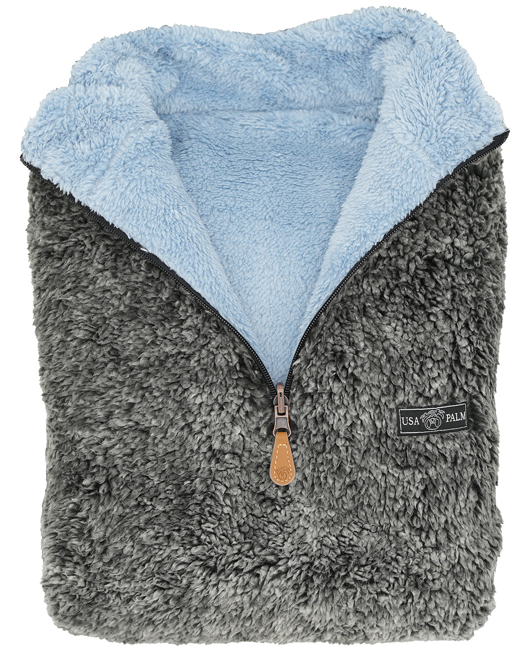 Reversible Double Sherpa 1/4 Zip