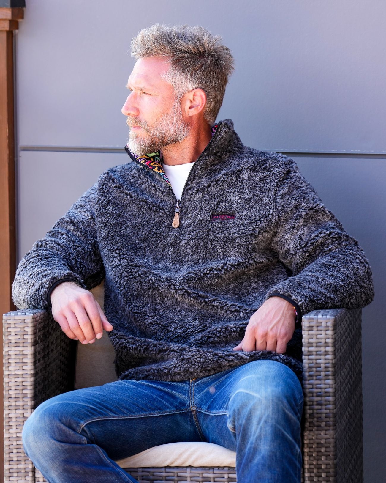 Reversible Sherpa 1/4 Zip