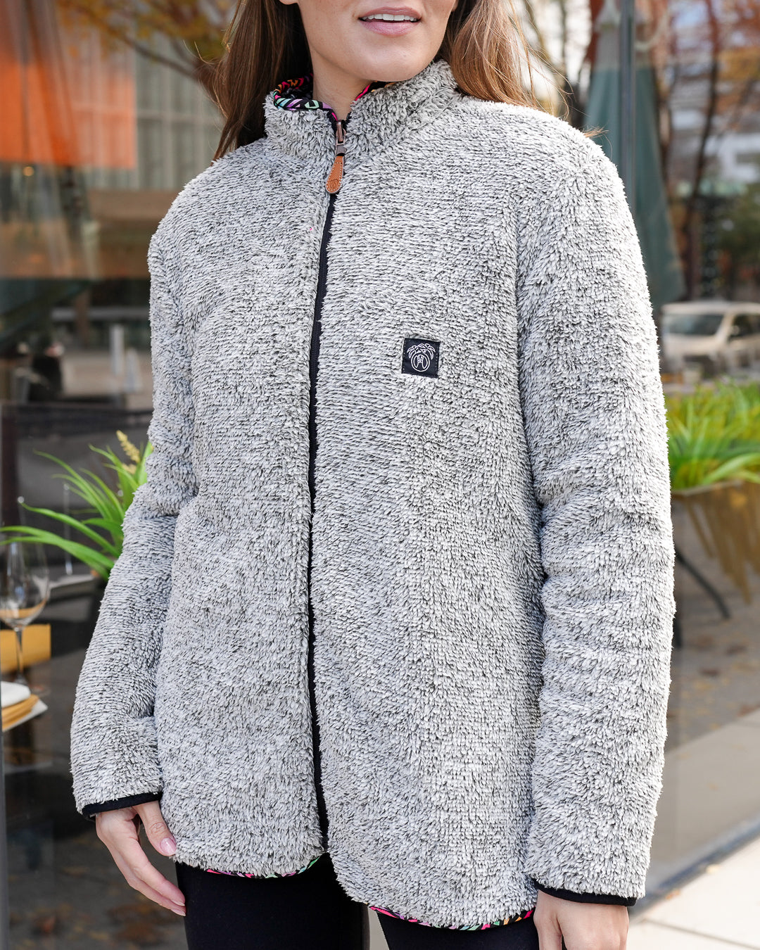 Reversible Sherpa Full Zip