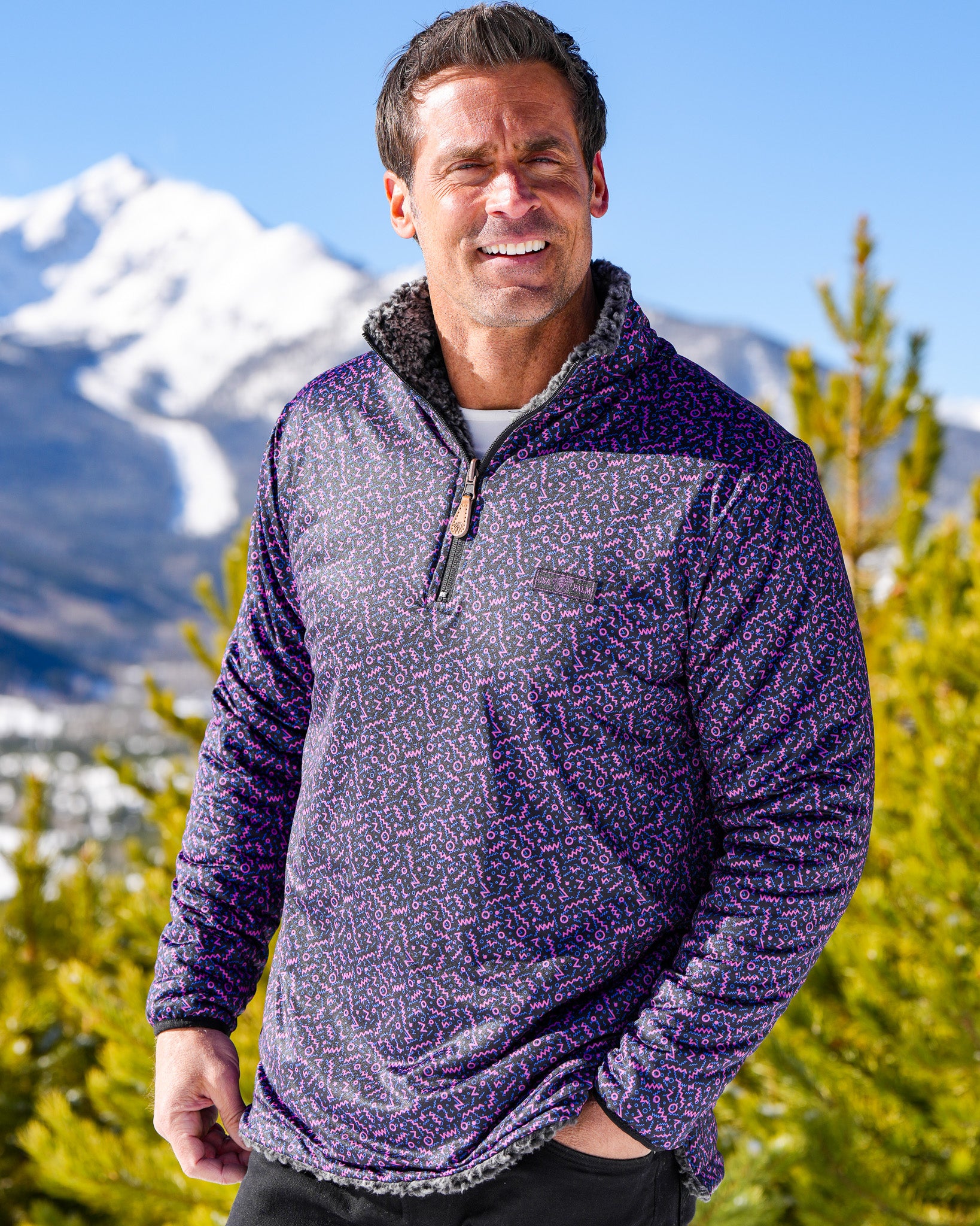 Reversible Sherpa 1/4 Zip