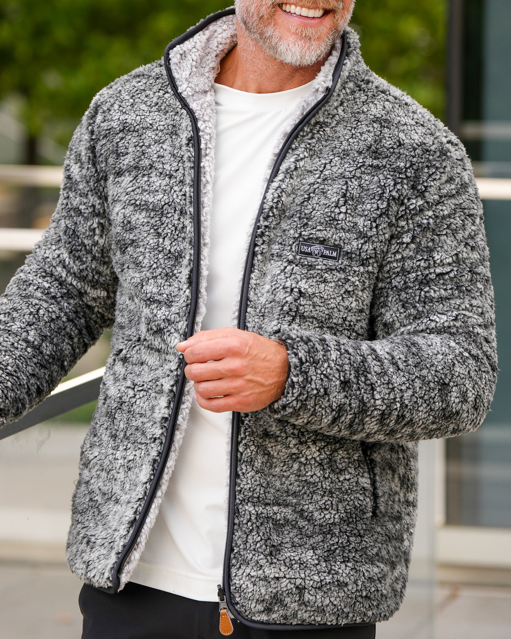 Reversible Sherpa Full Zip