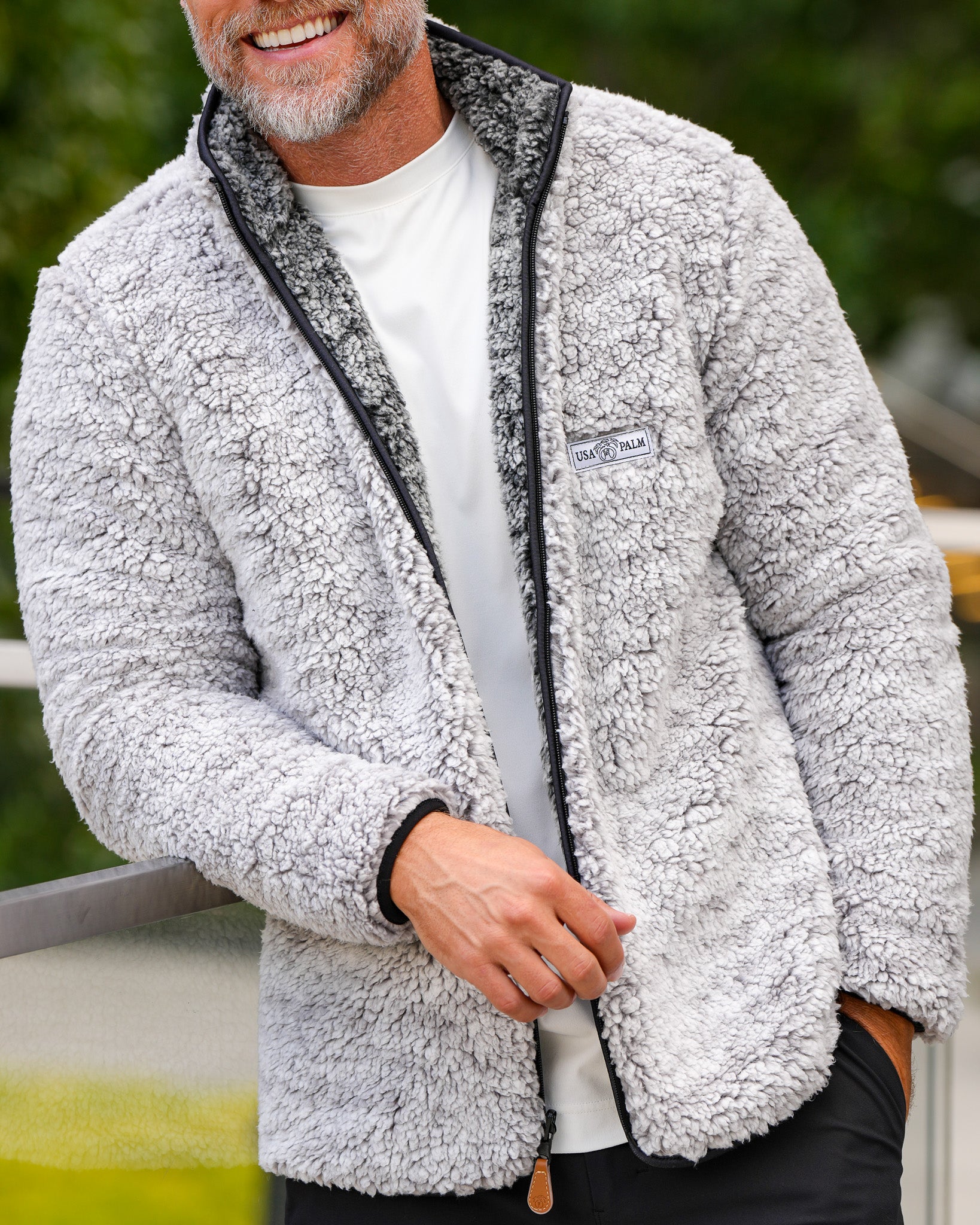 Reversible Sherpa Full Zip