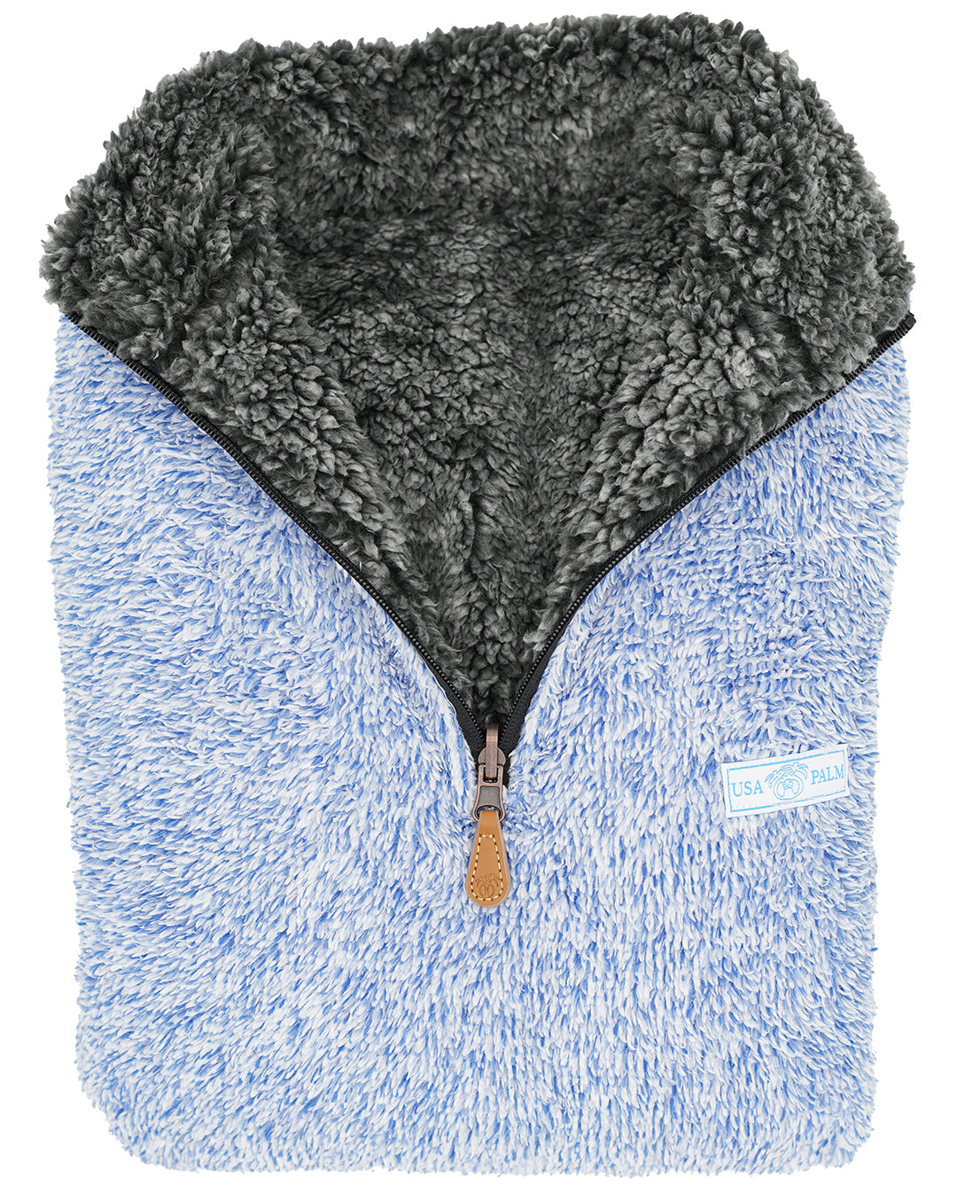 Reversible Double Sherpa 1/4 Zip