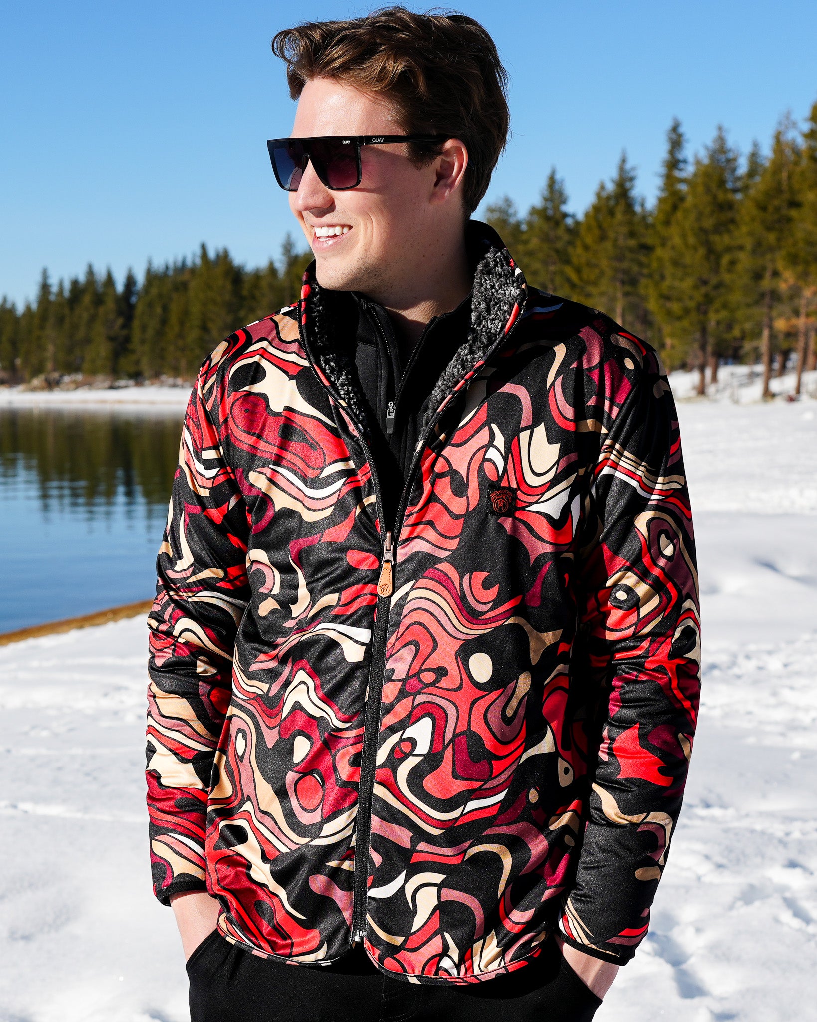 Reversible Sherpa Full Zip