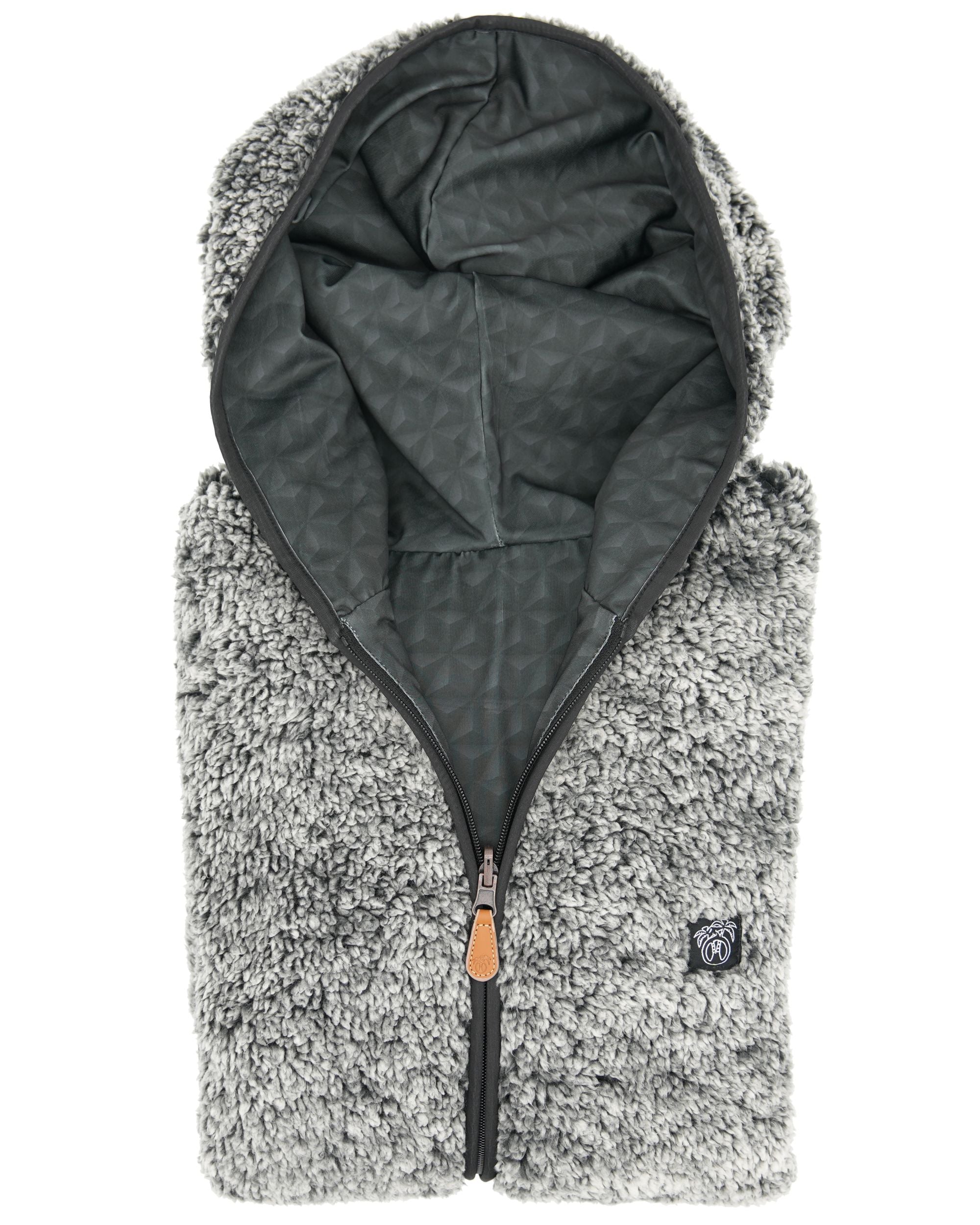 Reversible Sherpa 1/2 Zip Hoodie - Sale