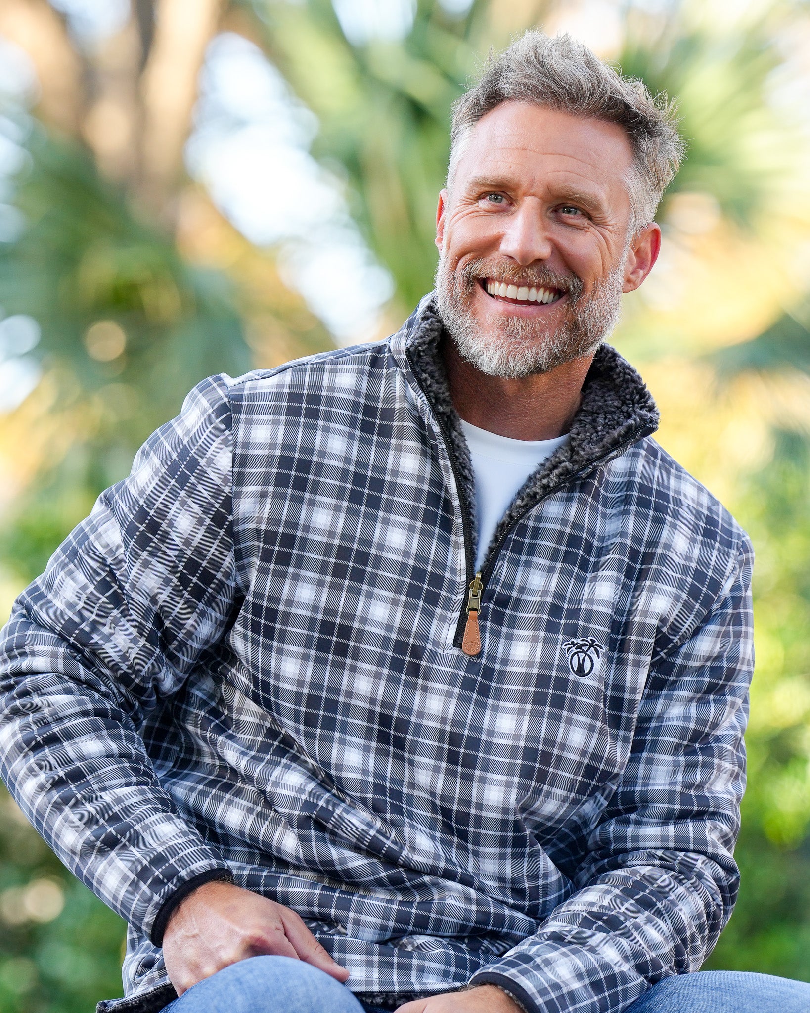 anpam751 Reversible Sherpa Infinity 1/4 Zip