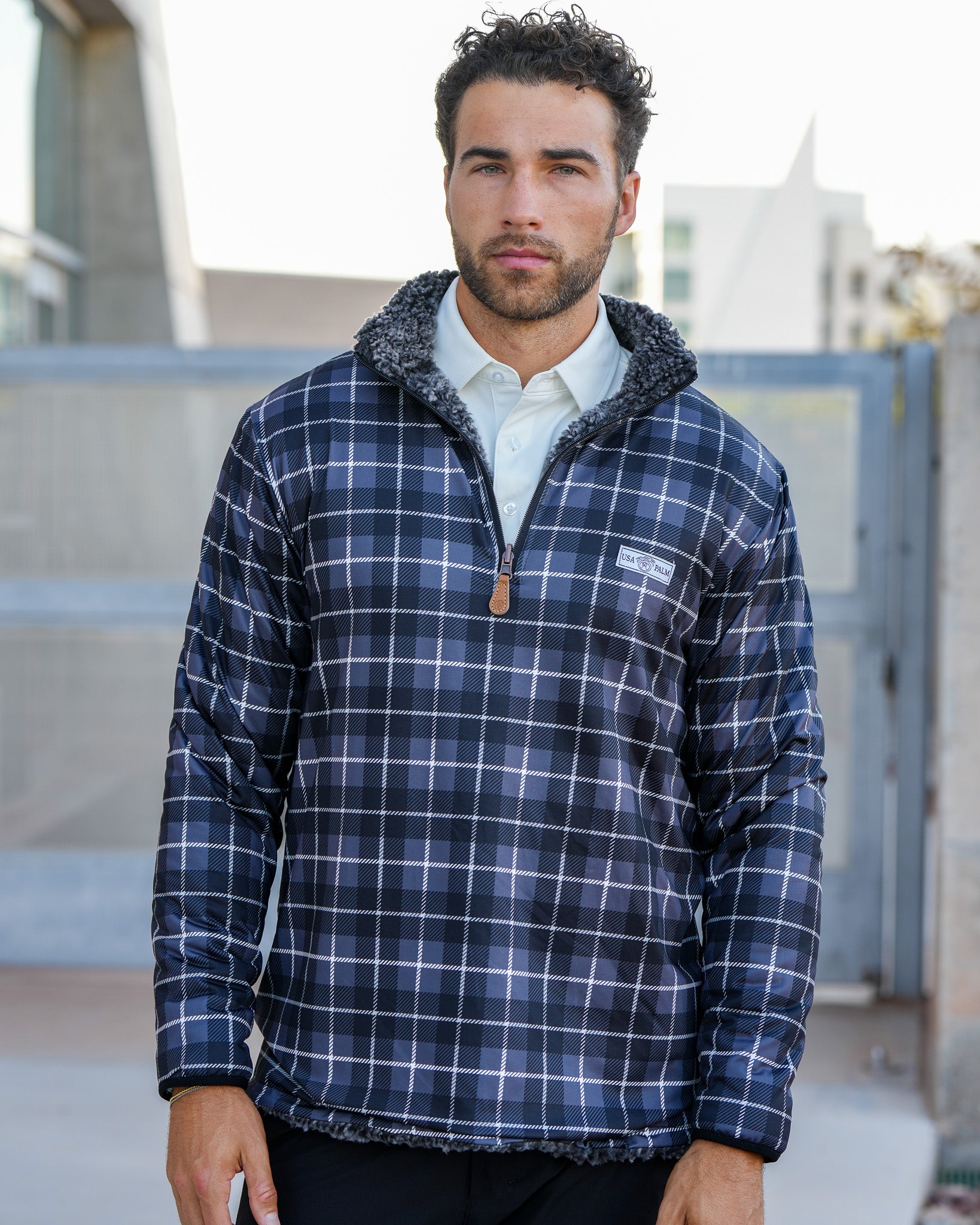 Reversible Sherpa 1/4 Zip