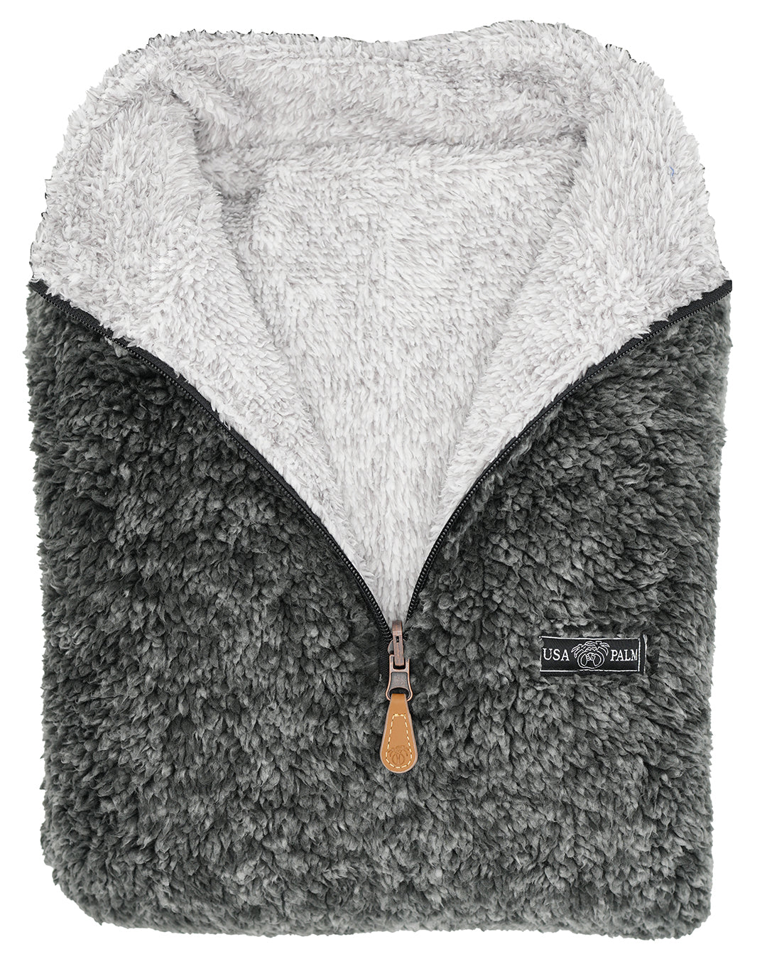 Reversible Double Sherpa 1/4 Zip