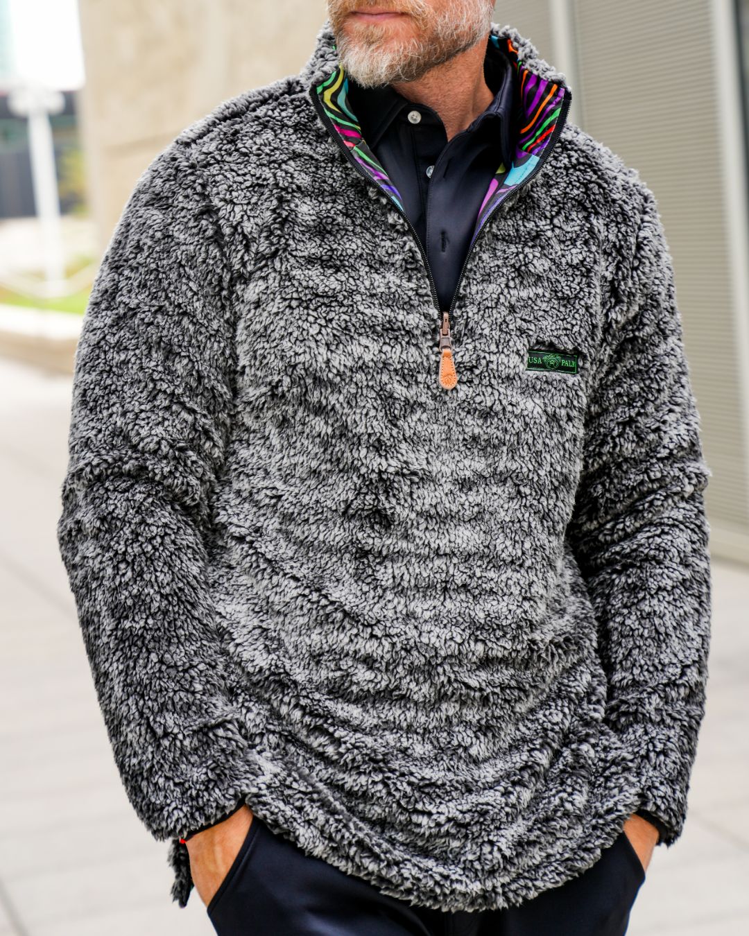 Reversible Sherpa 1/4 Zip