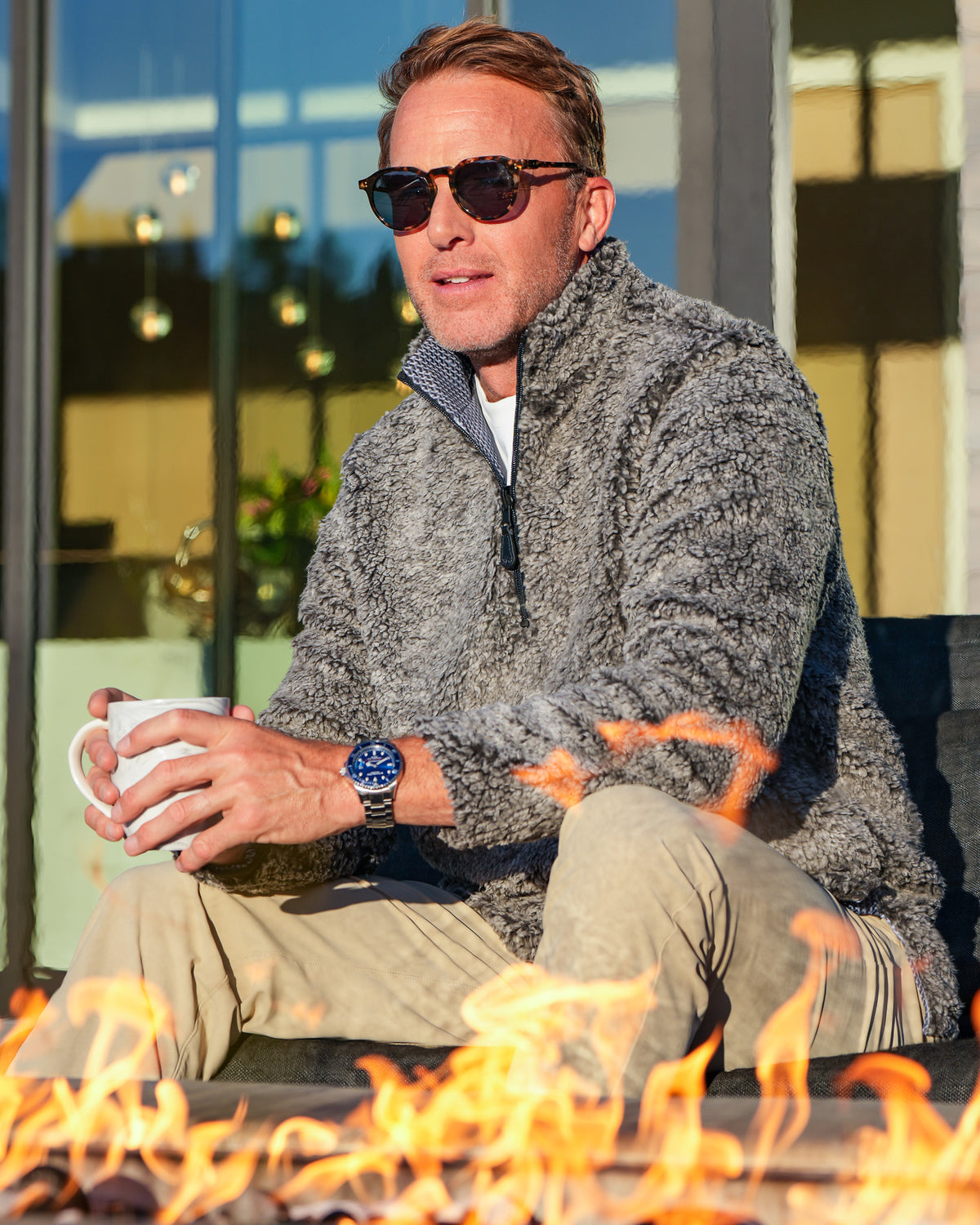 Reversible Sherpa Infinity 1/4 Zip