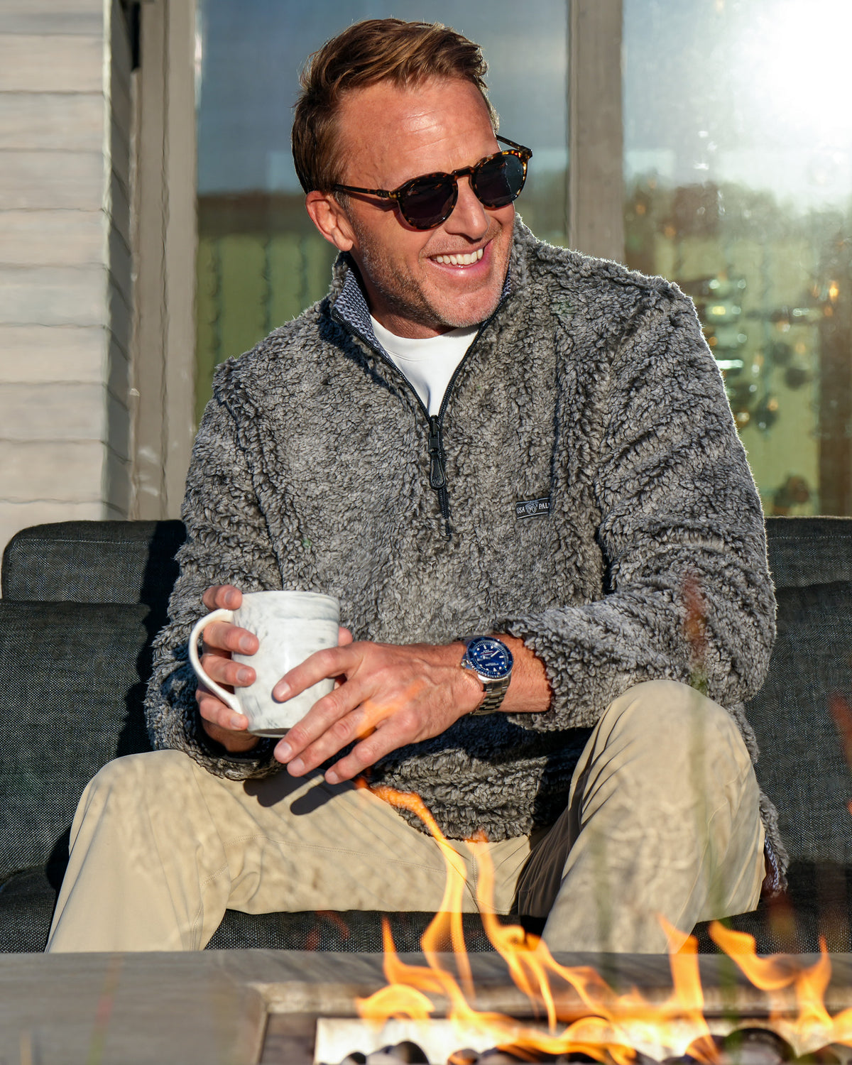 Reversible Sherpa Infinity 1/4 Zip