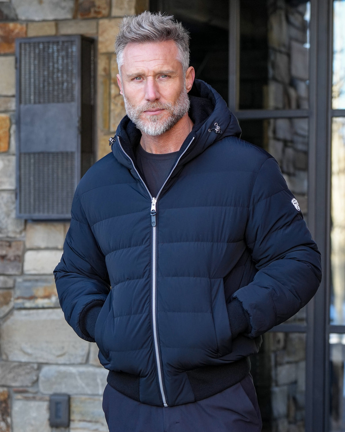 Reversible Wool Puffer