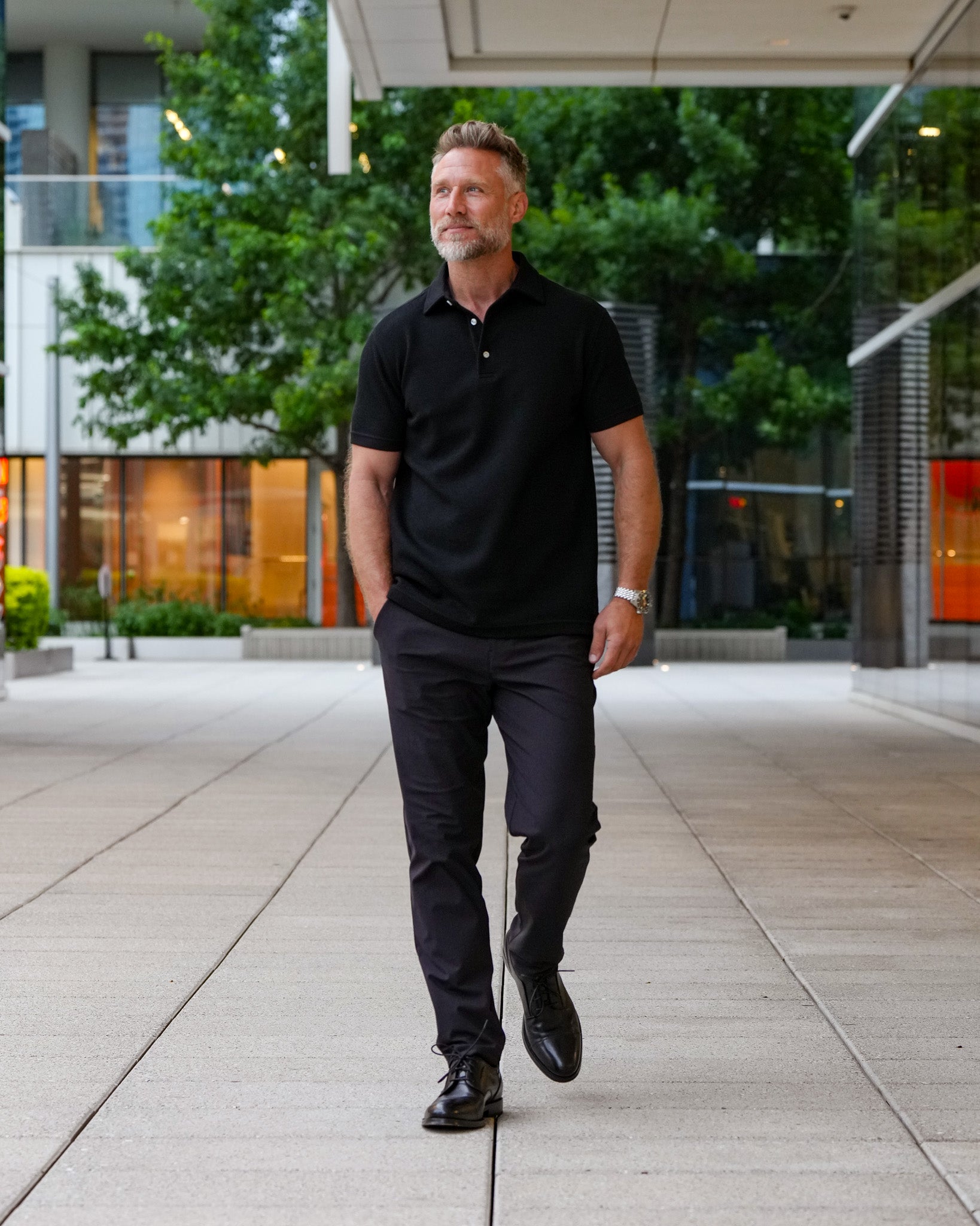 Forge Waffle Knit Polo
