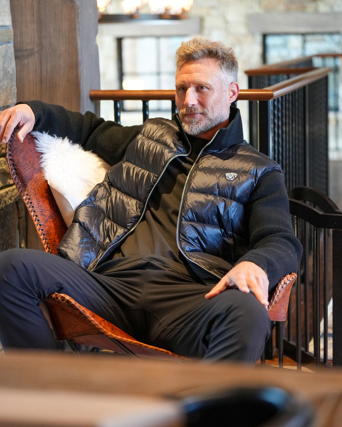 Aspen Knit Puffer