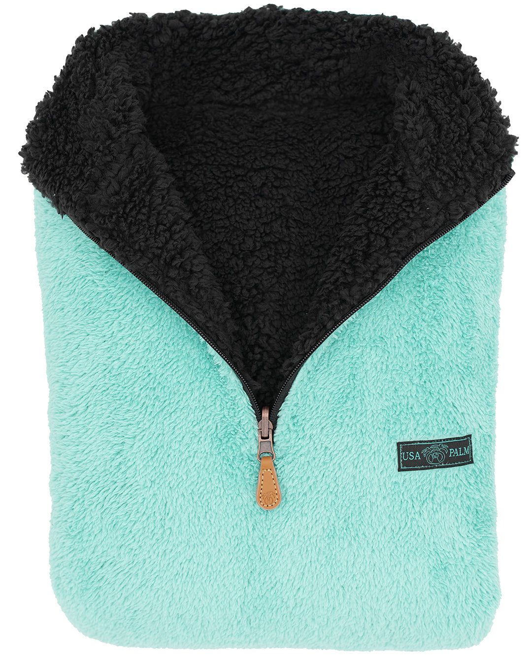 Reversible Double Sherpa 1/4 Zip