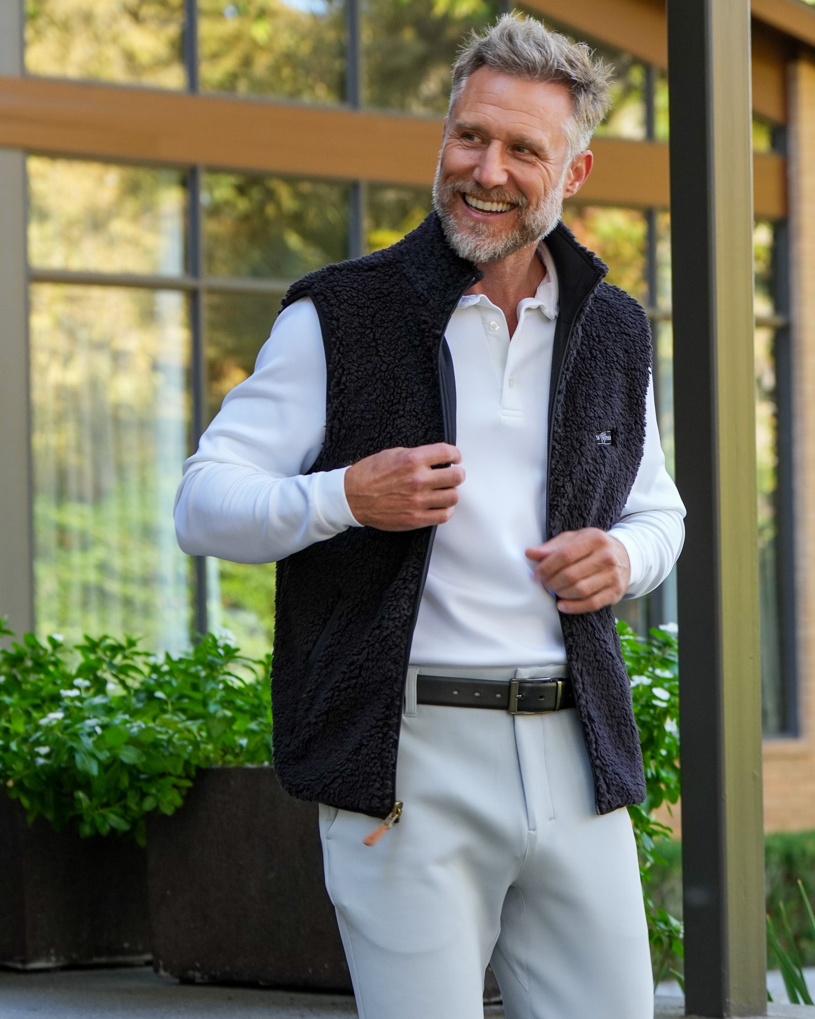 トップス epa reversible short vest Double Up Reversible Crop Vest – Kerrits Equestrian Apparel