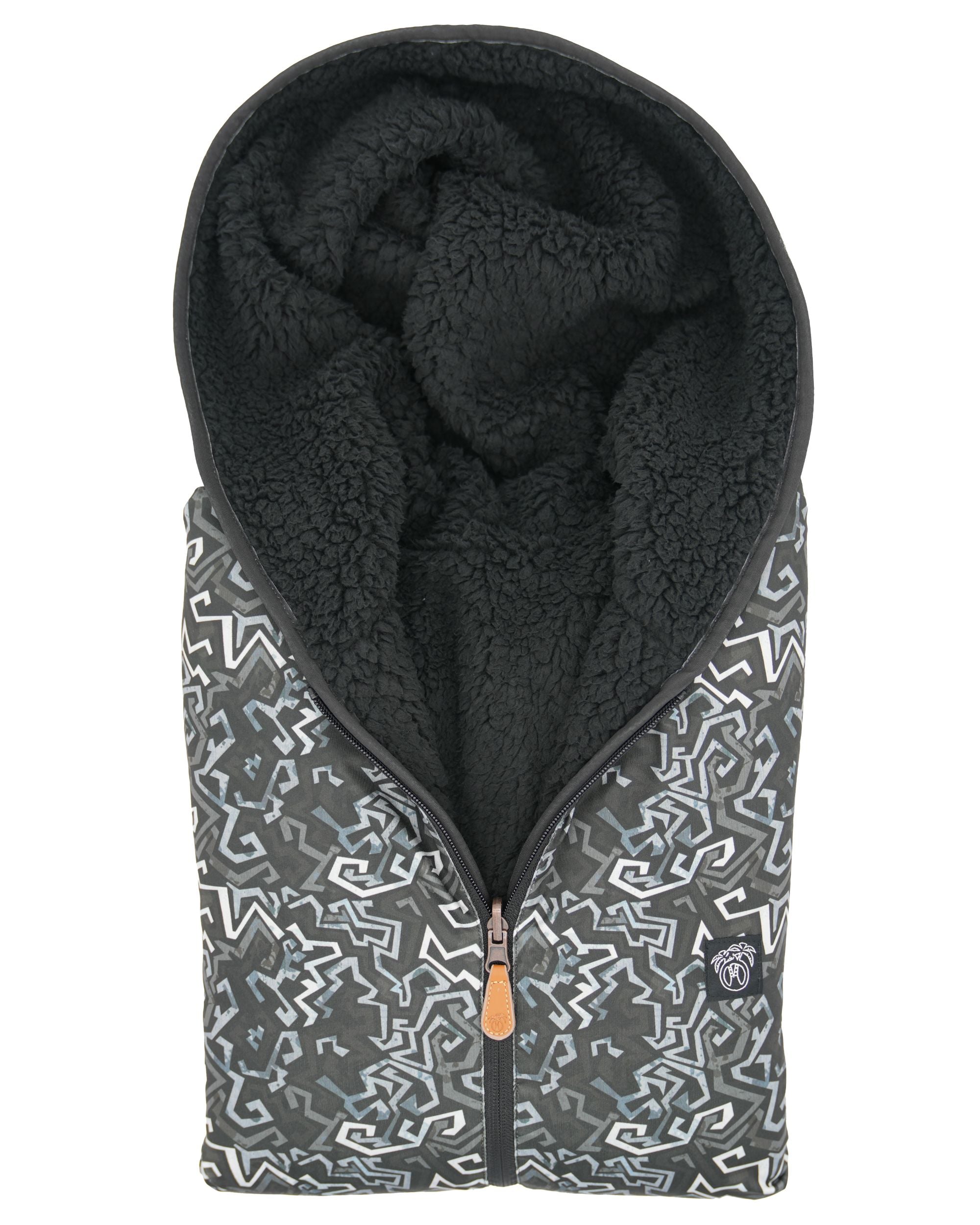 Reversible Sherpa 1/2 Zip Hoodie - Sale