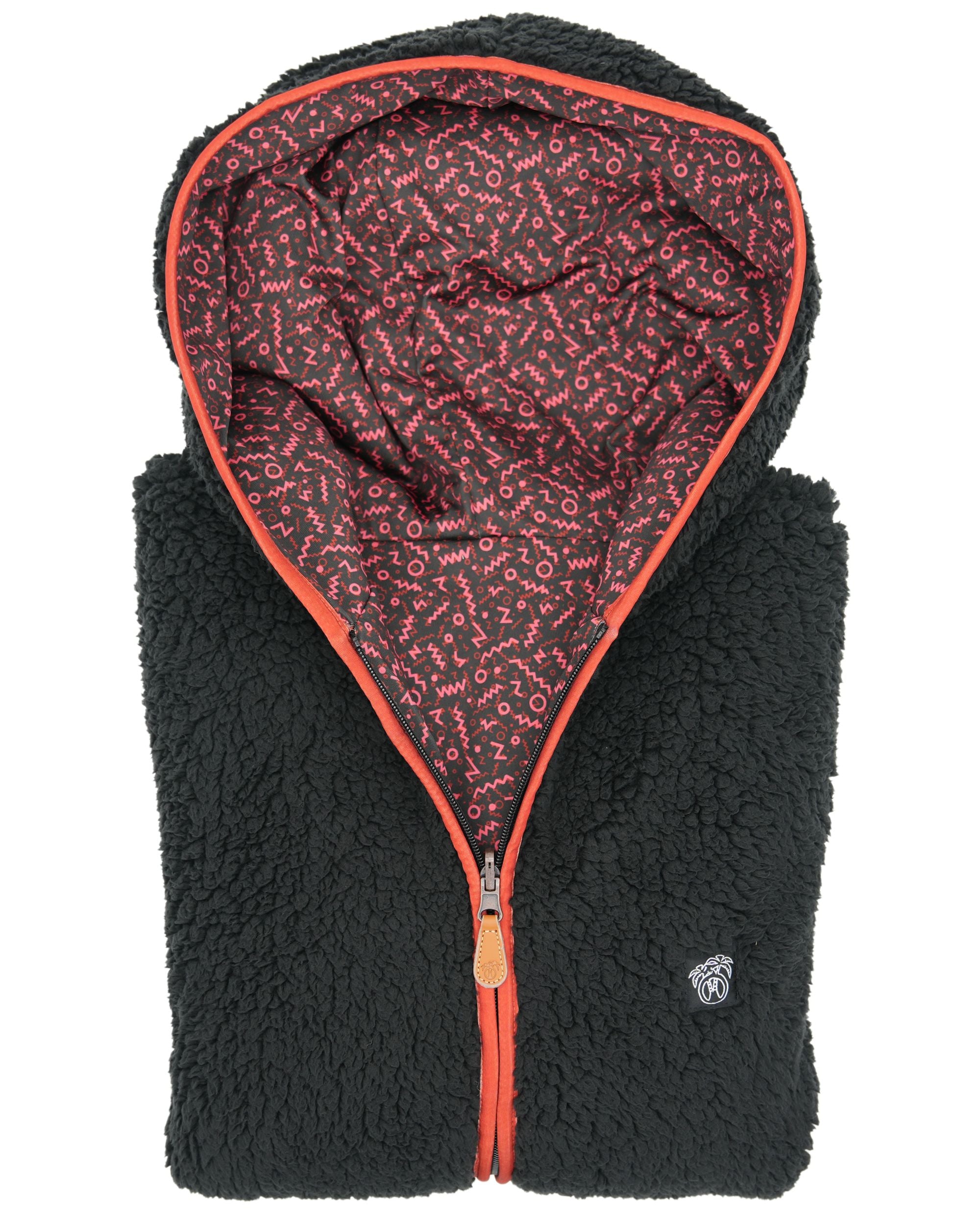 Reversible Sherpa 1/2 Zip Hoodie - Sale