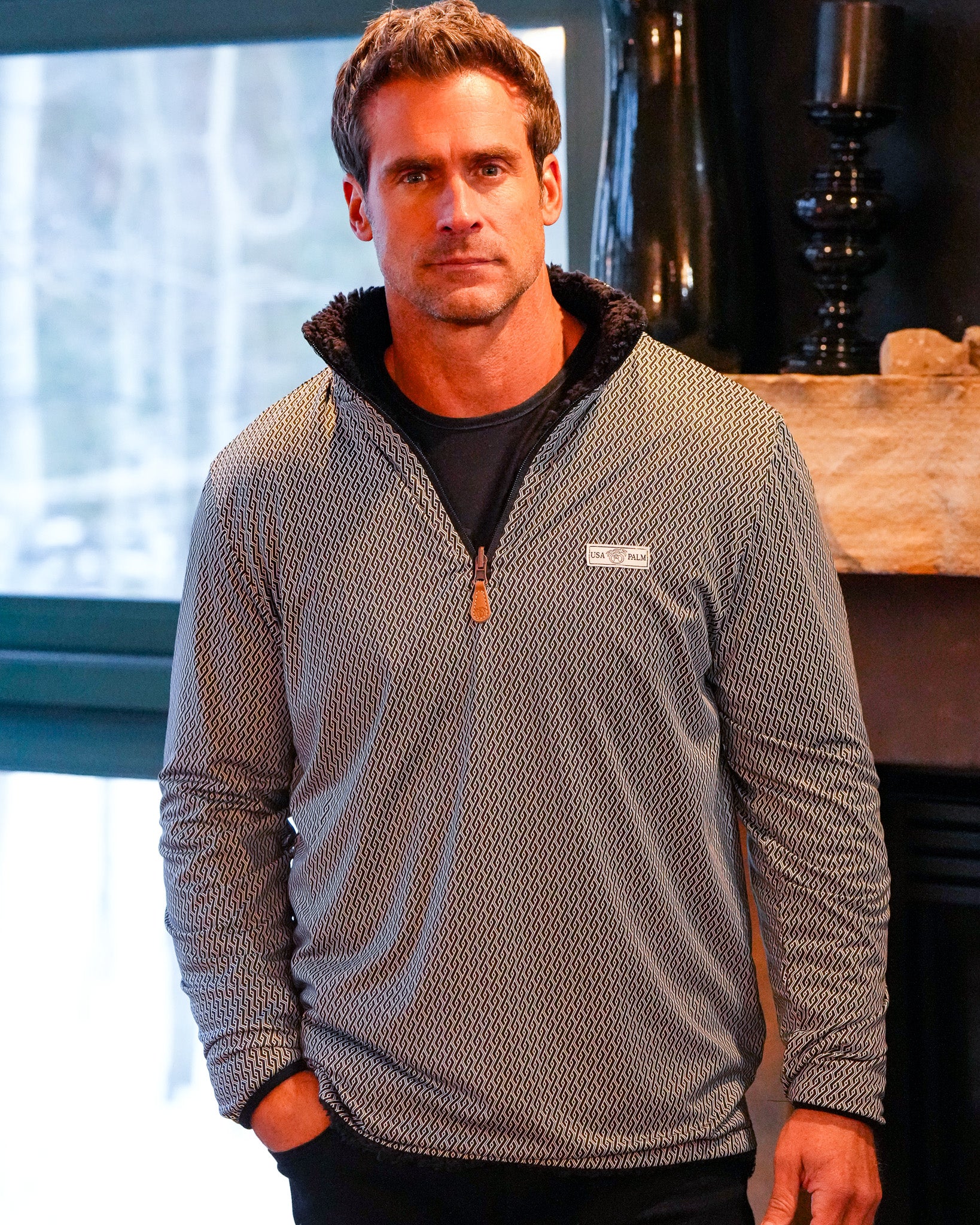 Reversible Sherpa 1/4 Zip