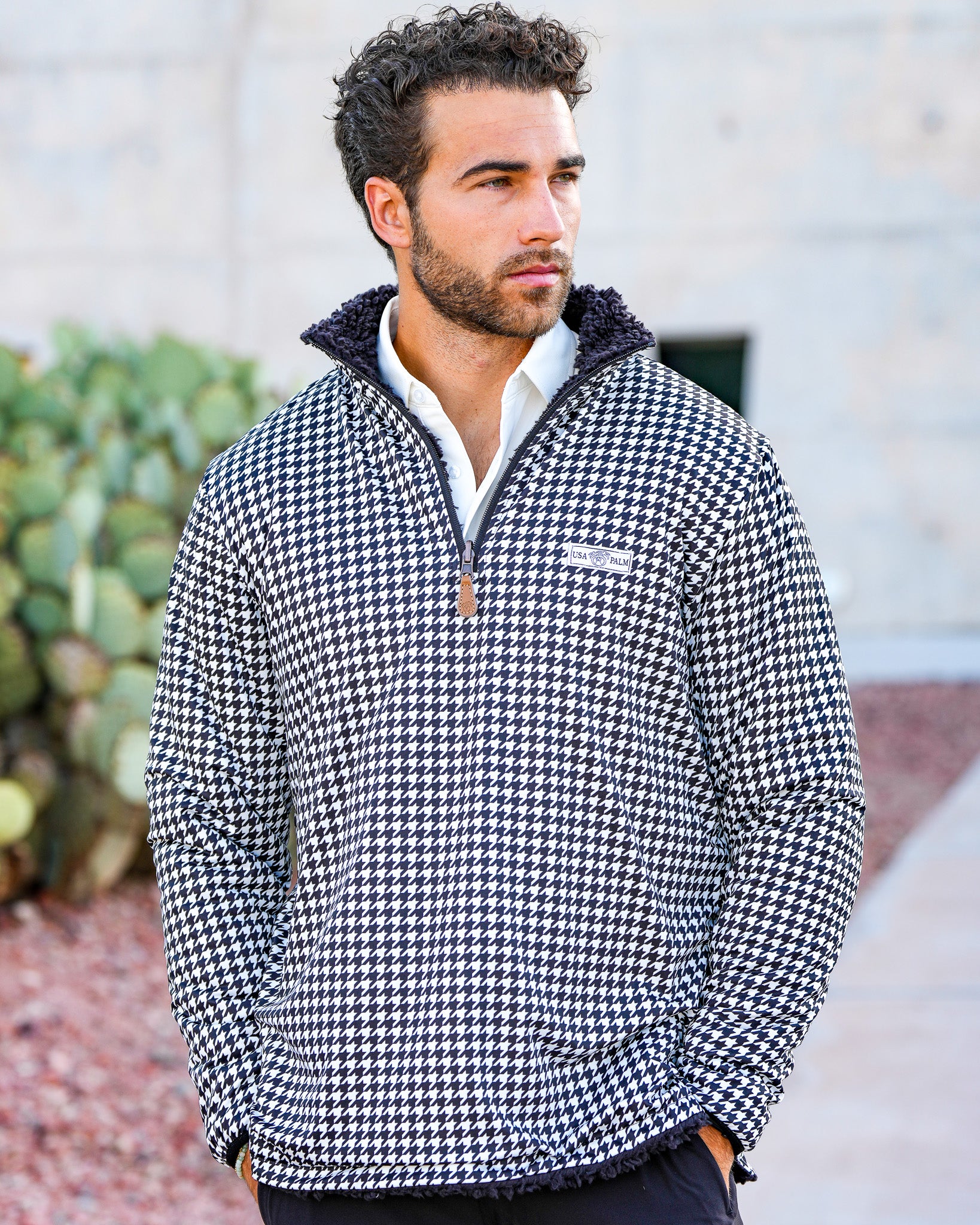 Reversible Sherpa 1/4 Zip