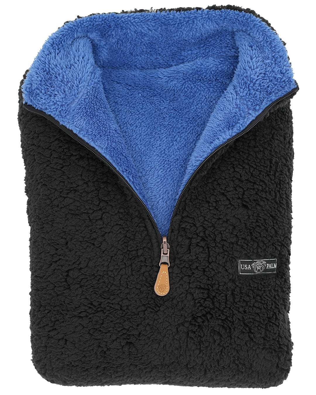 Reversible Double Sherpa 1/4 Zip