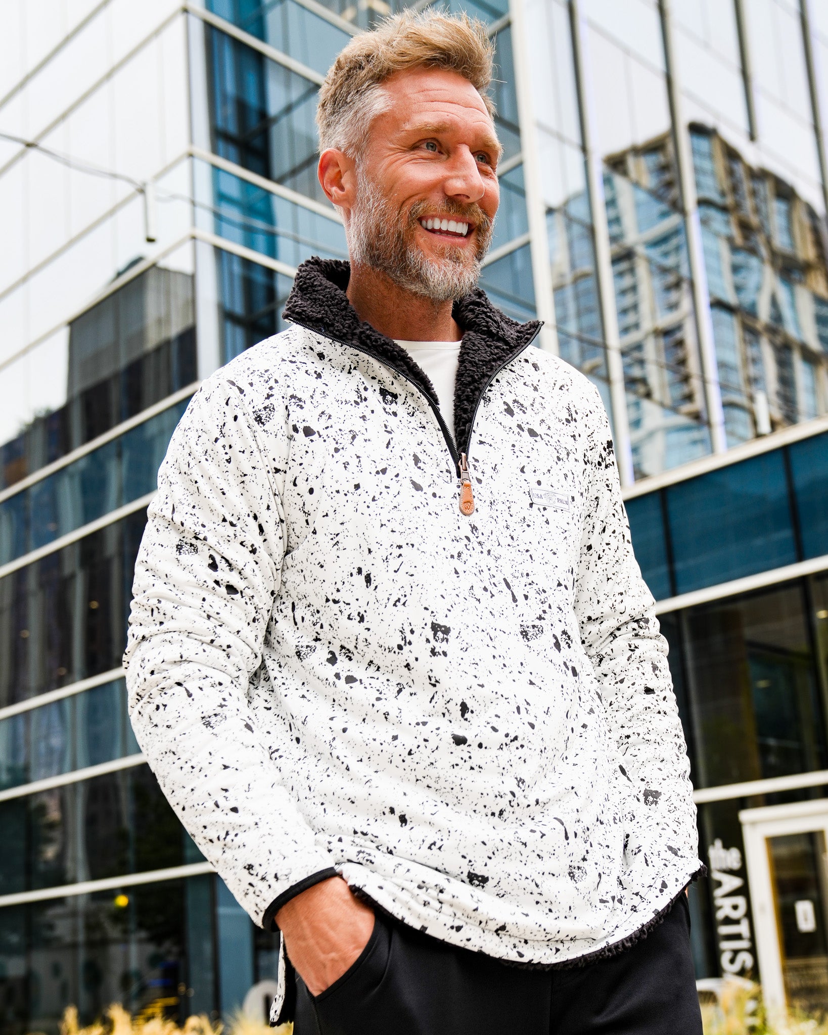 Reversible Sherpa 1/4 Zip