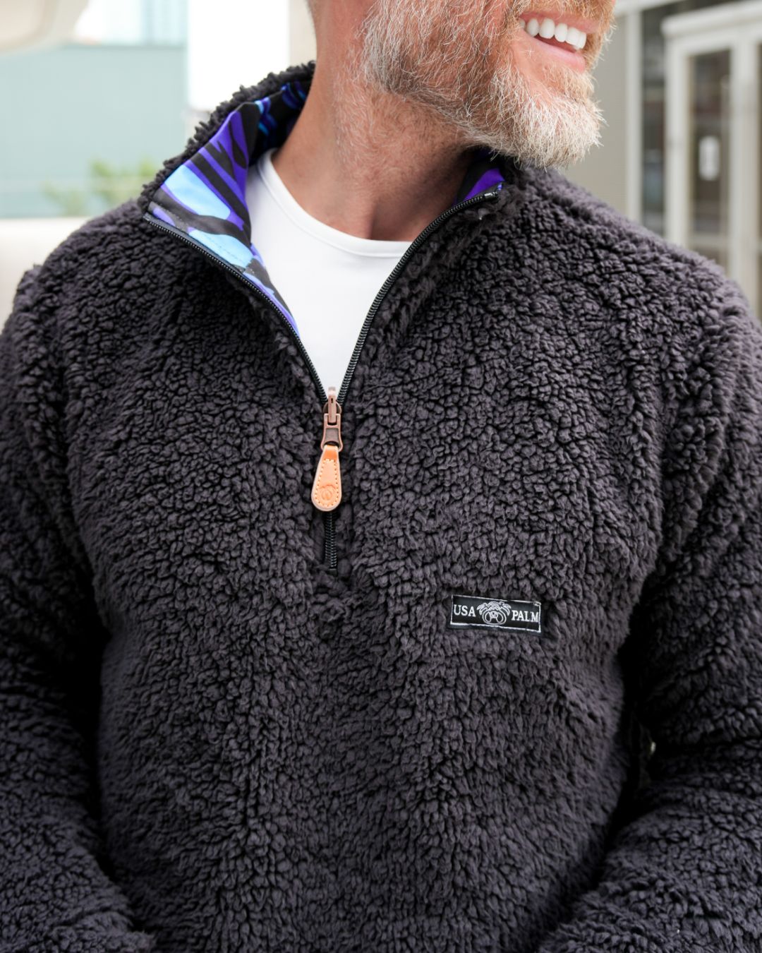 Reversible Sherpa 1/4 Zip