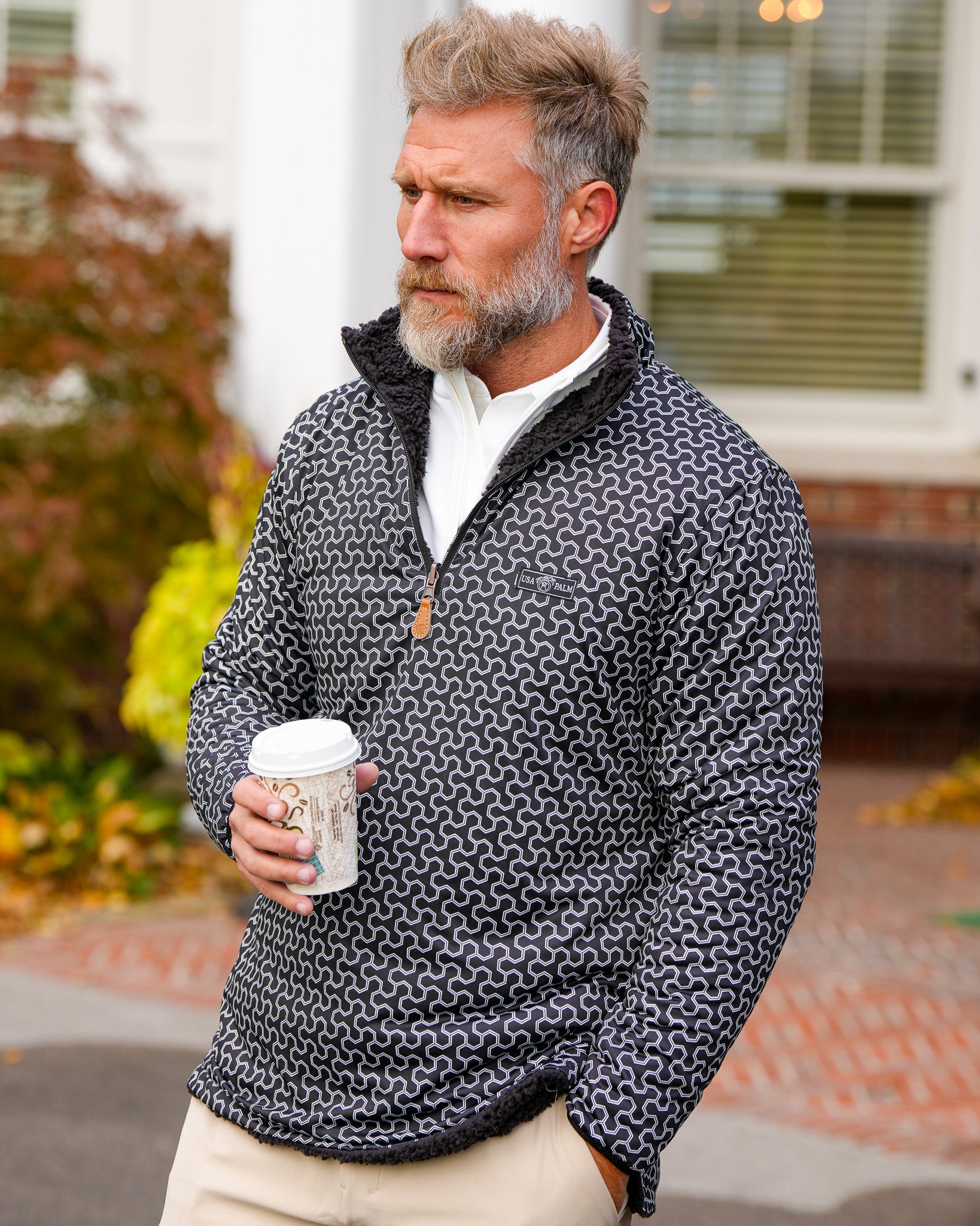 Reversible Sherpa 1/4 Zip