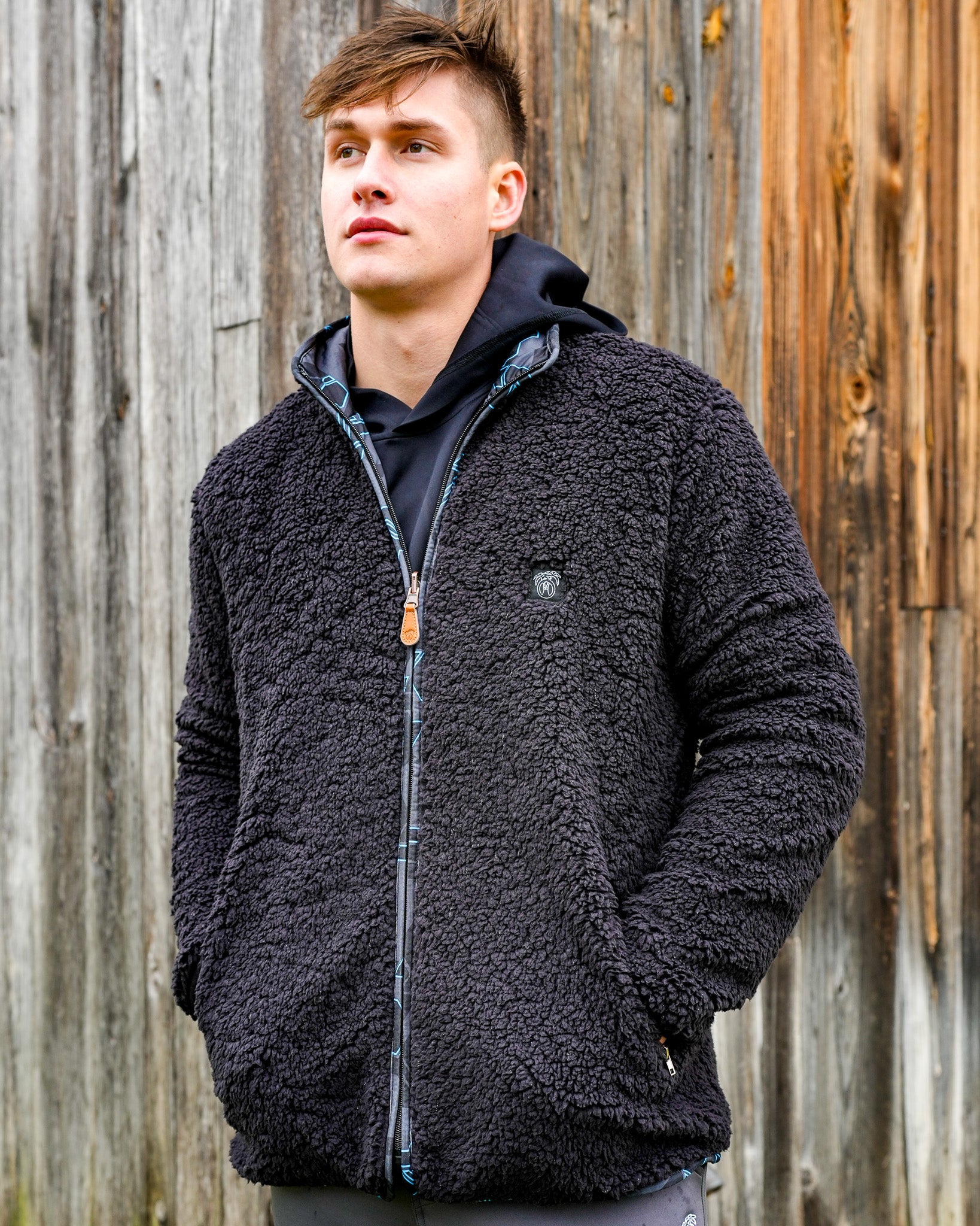 Reversible Sherpa Full Zip