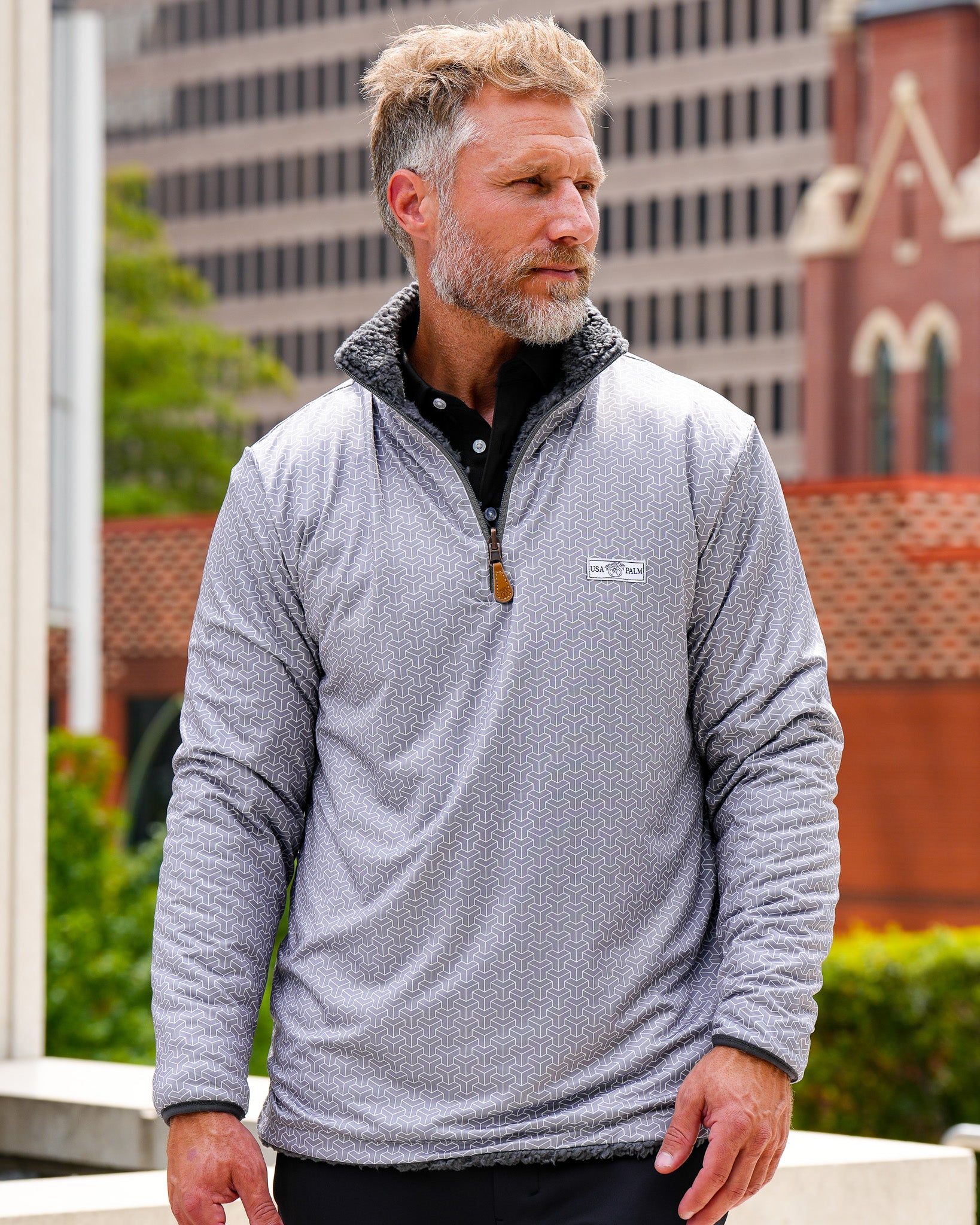 Reversible Sherpa 1/4 Zip